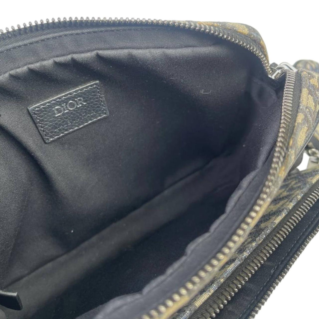 Dior Saddle Triple Pouch Shoulder Bag
