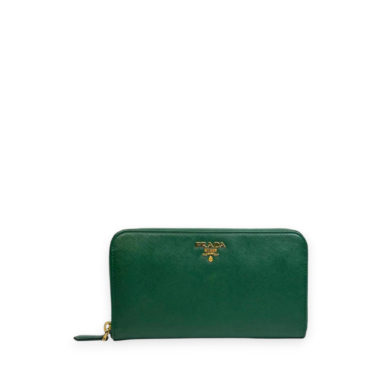 Prada Saffiano Long Wallet (19cm)  P5424