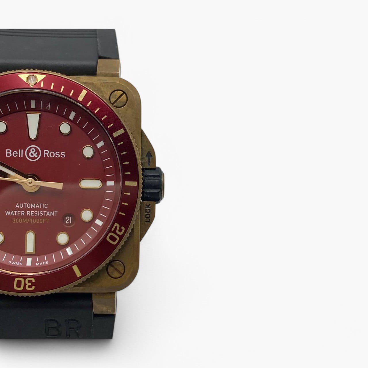 Bell & Ross Diver Bronze Red