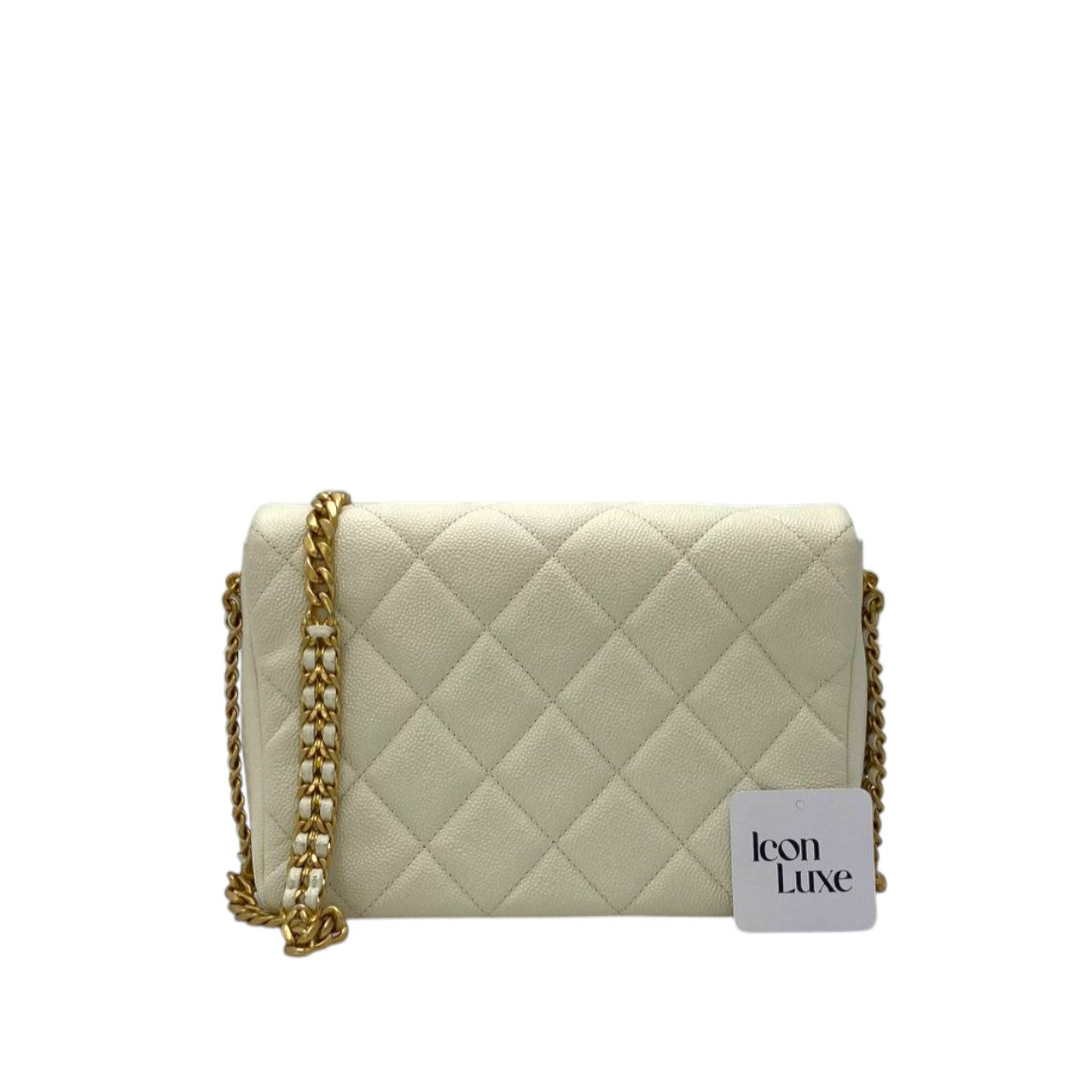 Chanel 22P Flap White
