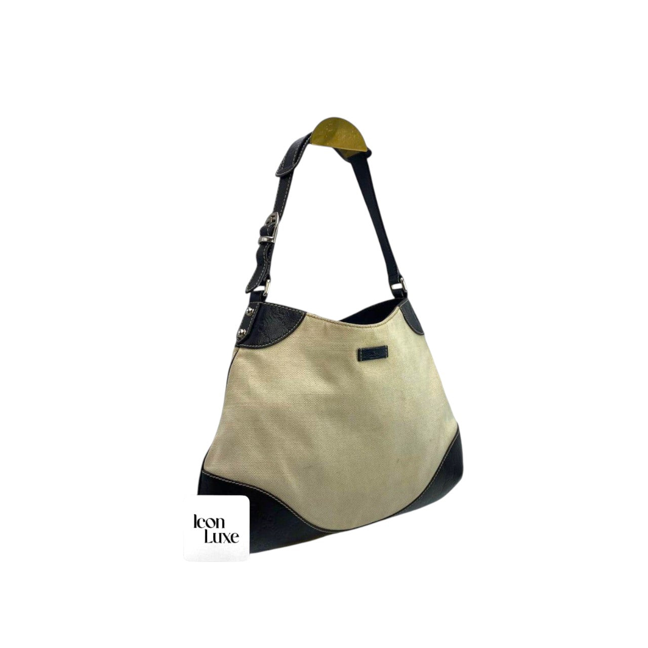 Gucci Canvas White Hobo