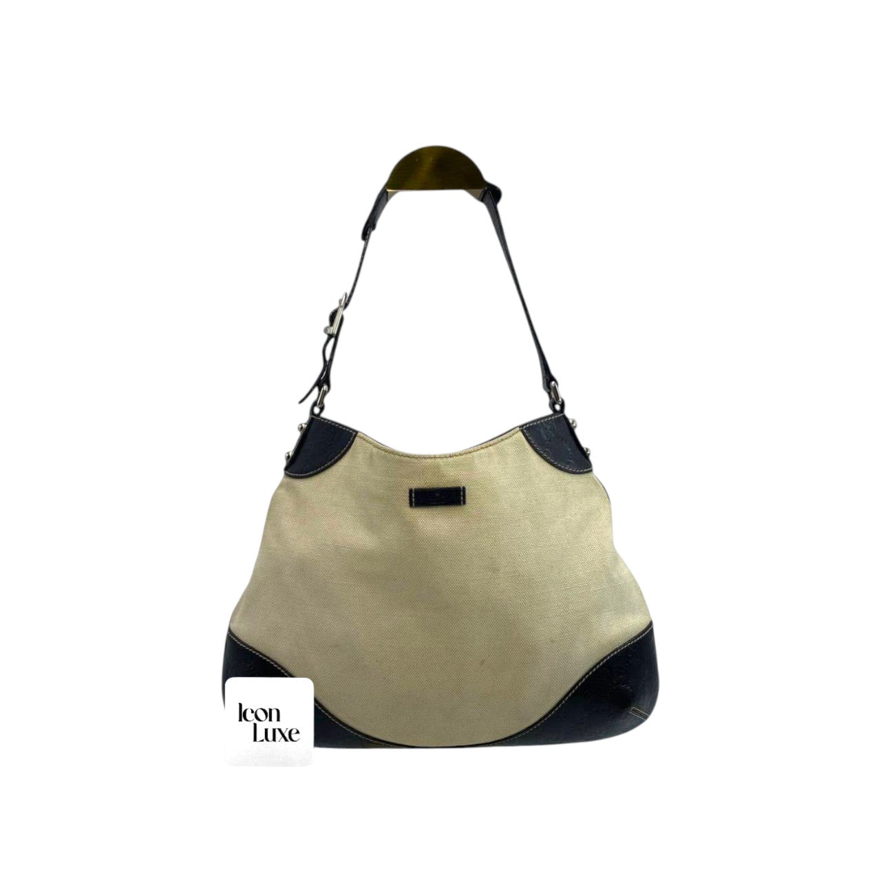Gucci Canvas White Hobo