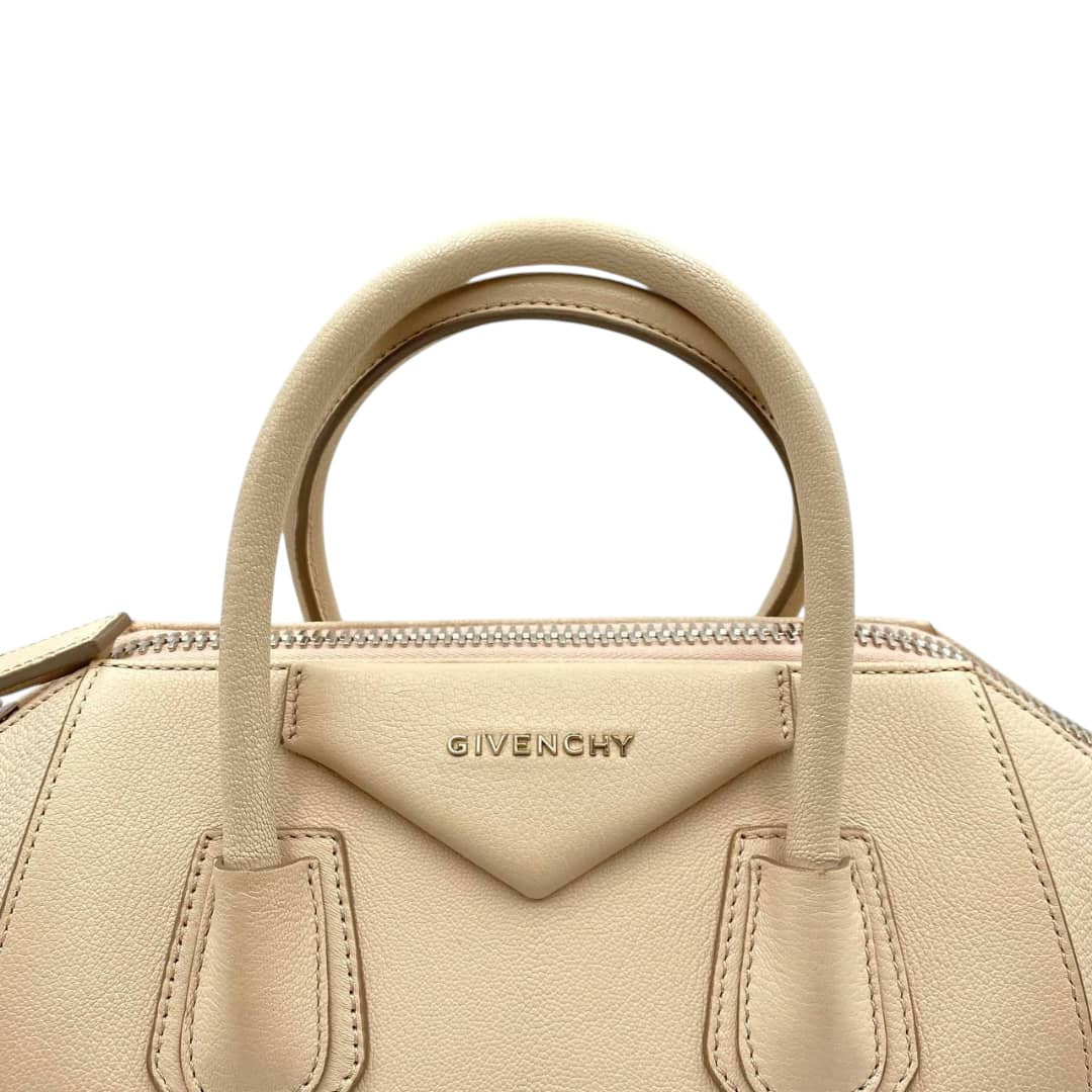 Givenchy Antigona Mini In Nude Handbag