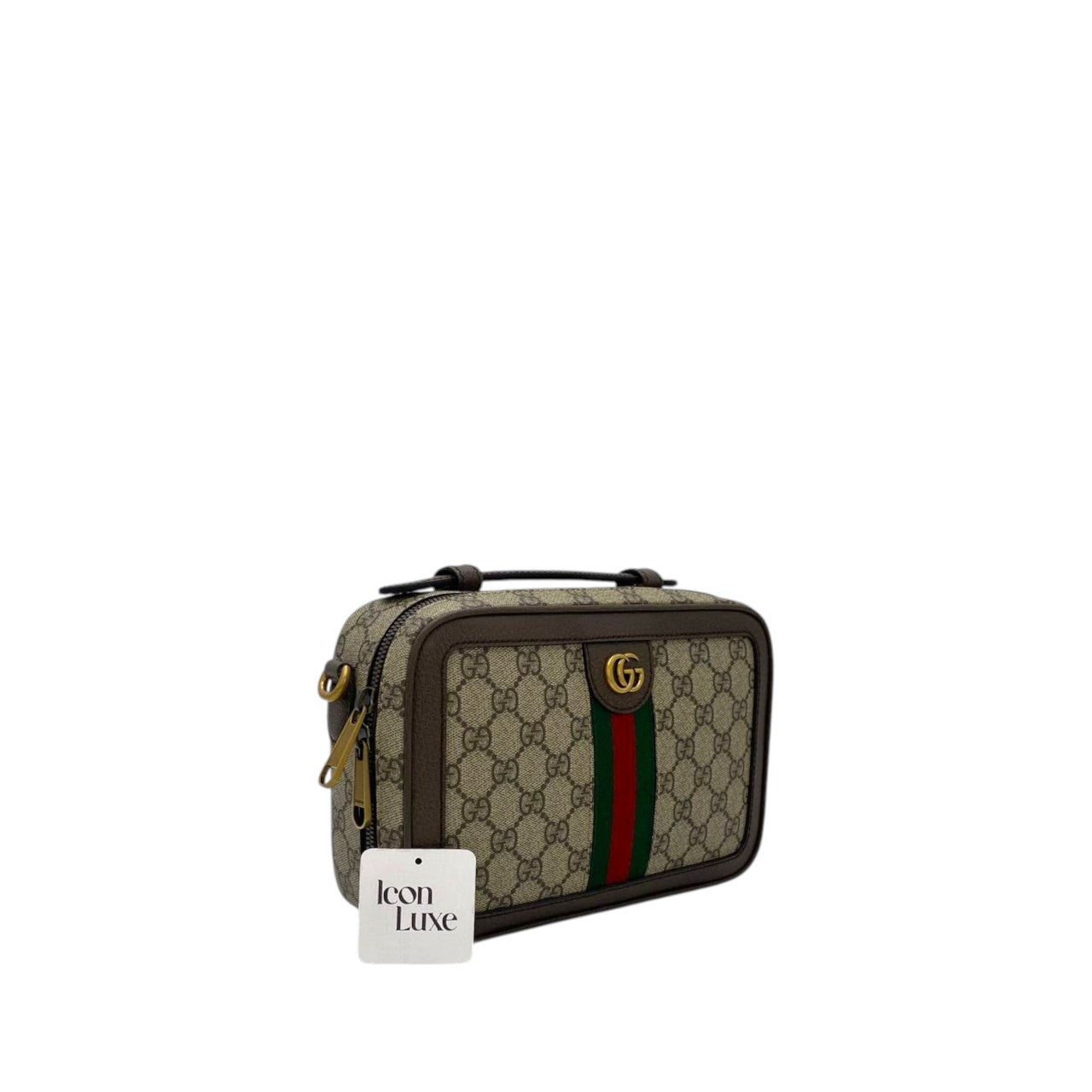 Gucci Ophidia Small canvas shoulder bag
