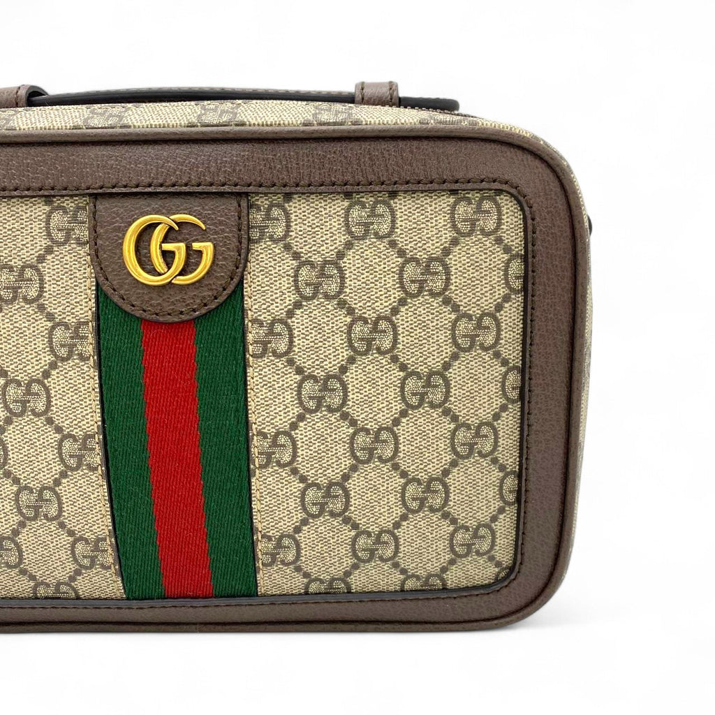 Gucci Ophidia Small canvas shoulder bag