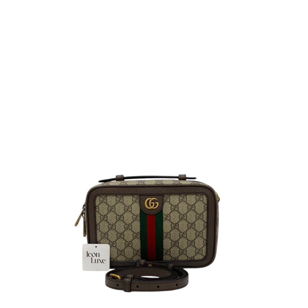Gucci Ophidia Small canvas shoulder bag