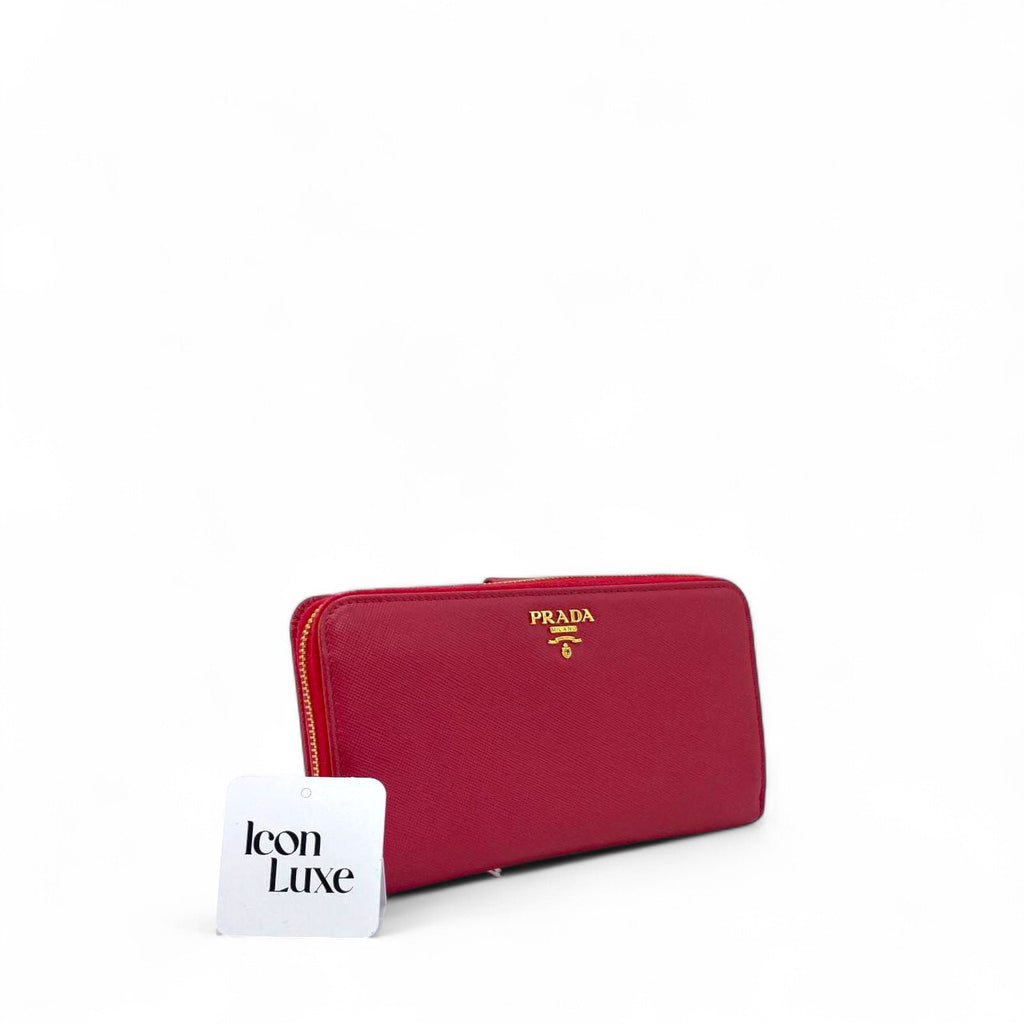 Prada Saffiano Long Wallet