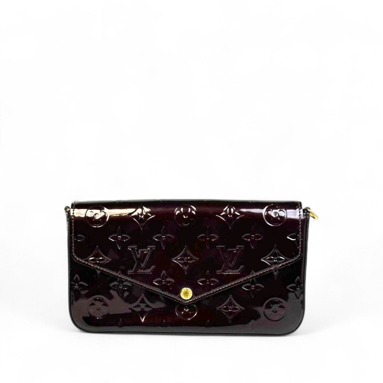 LV Felicie Pochette Vernis