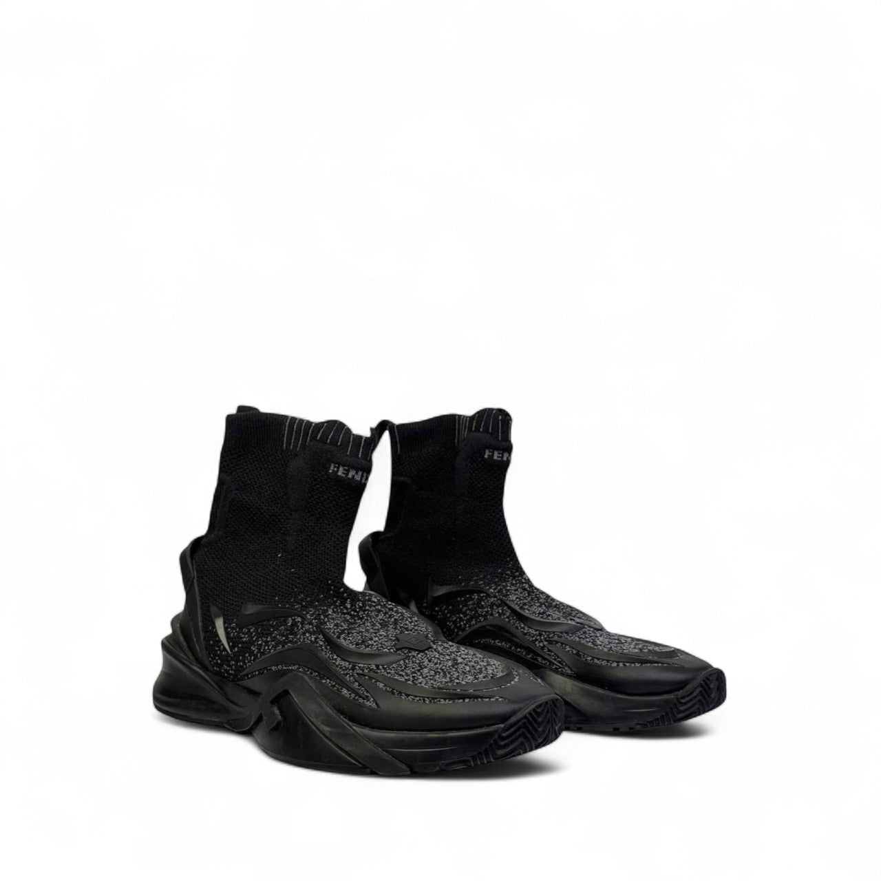 Fendi Knit High Top Sock Sneakears