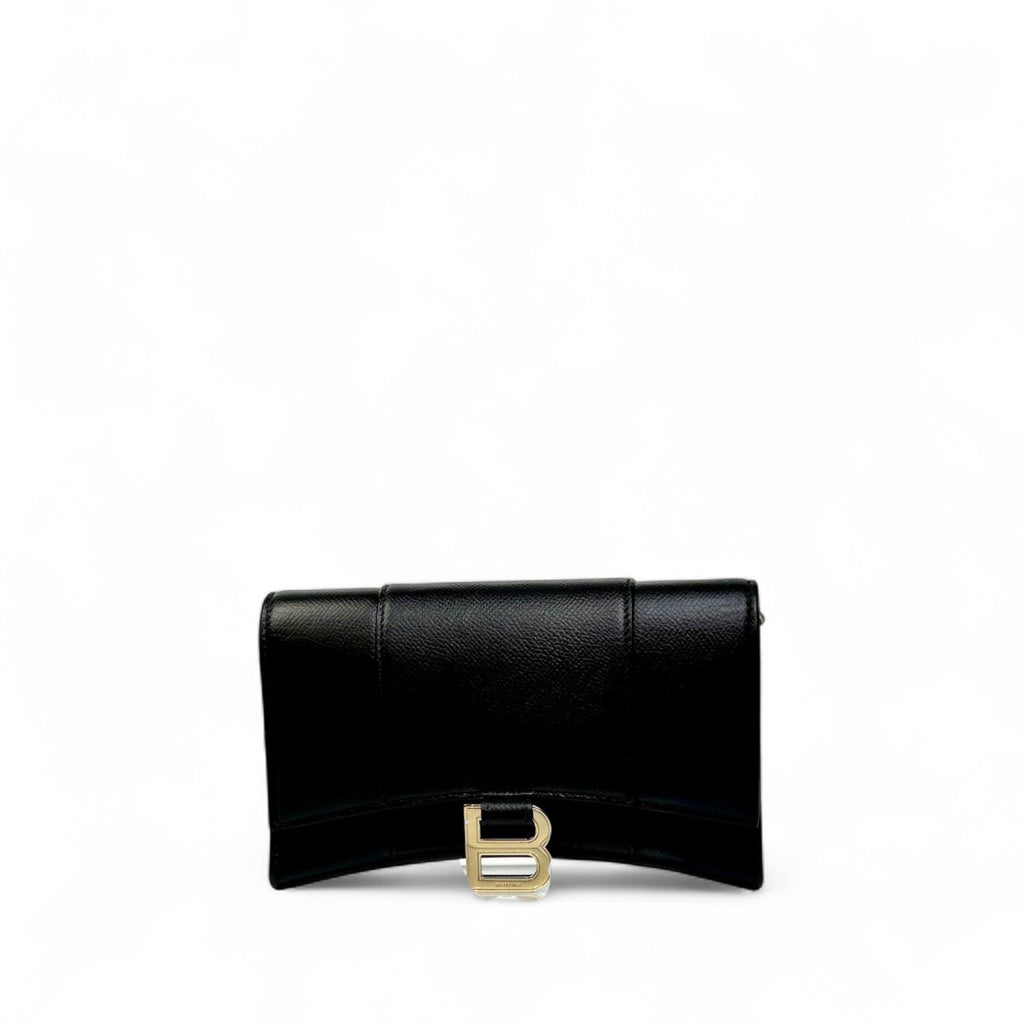 Balenciaga Hourglass WOC Black