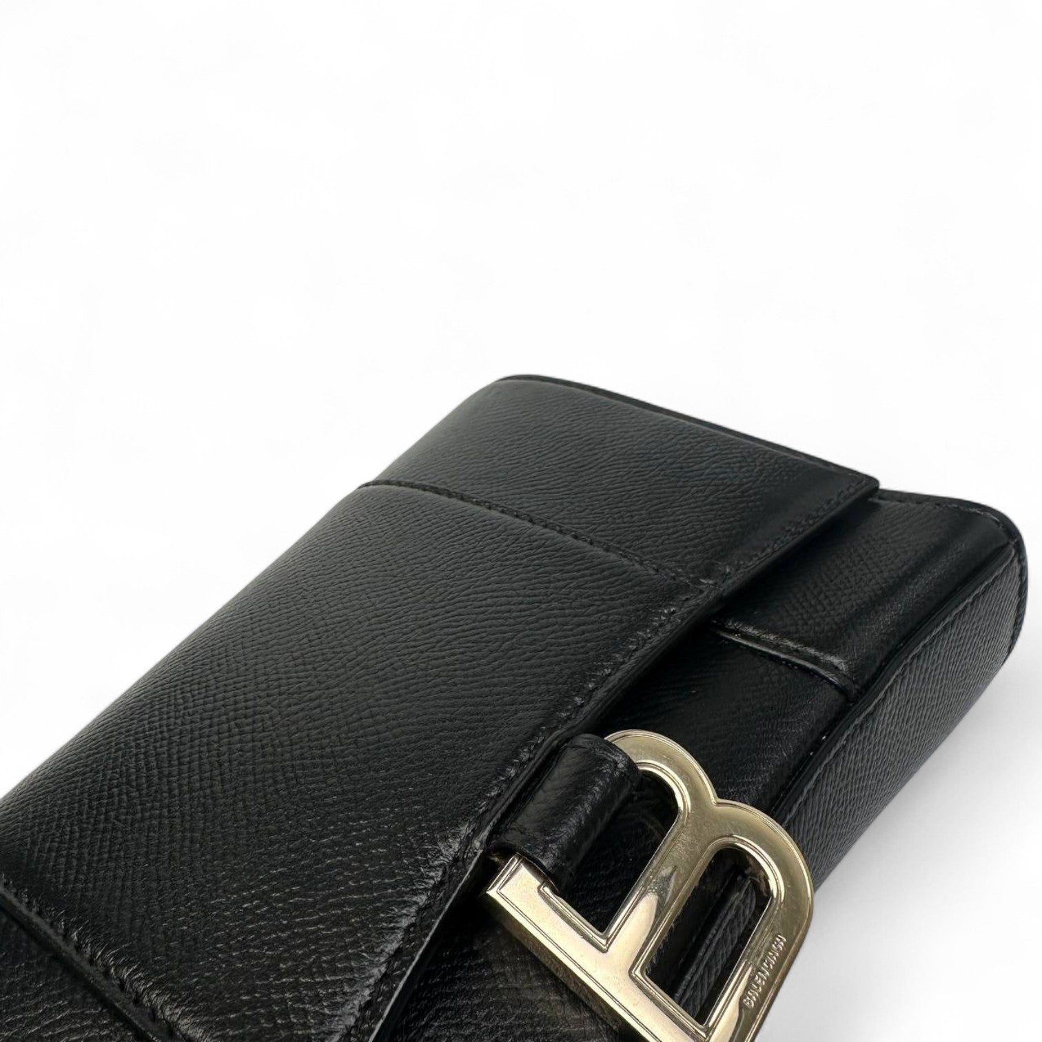 Balenciaga Hourglass WOC Black