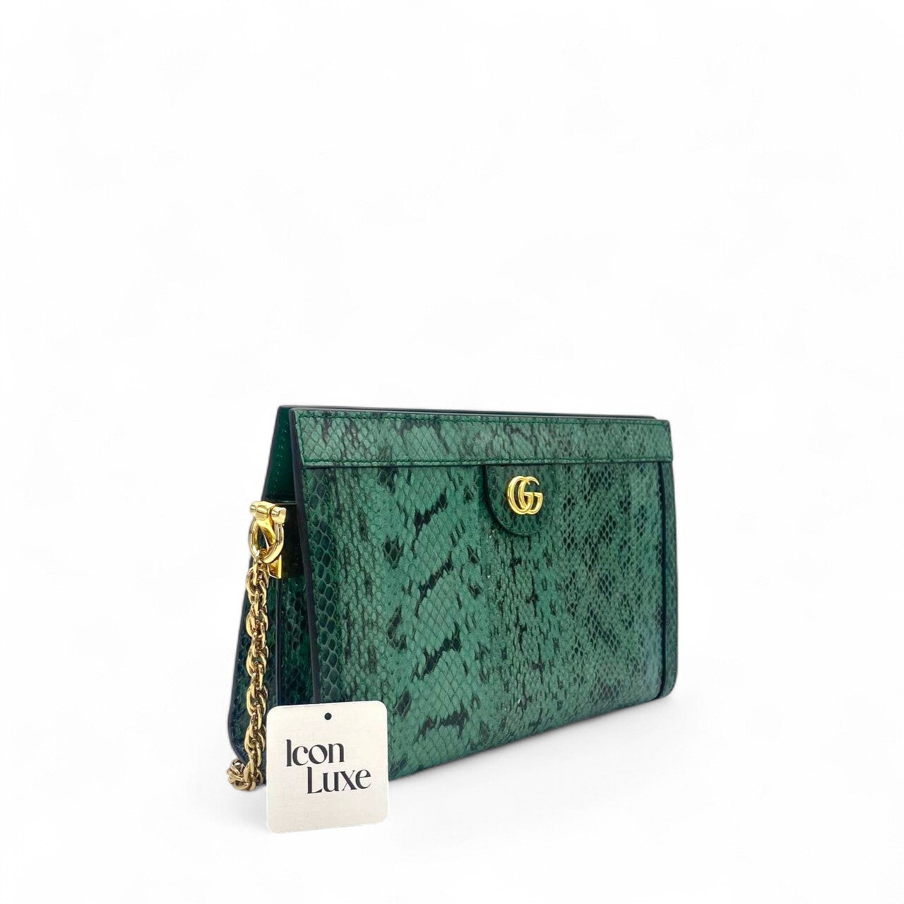 Gucci Green Snakeskin