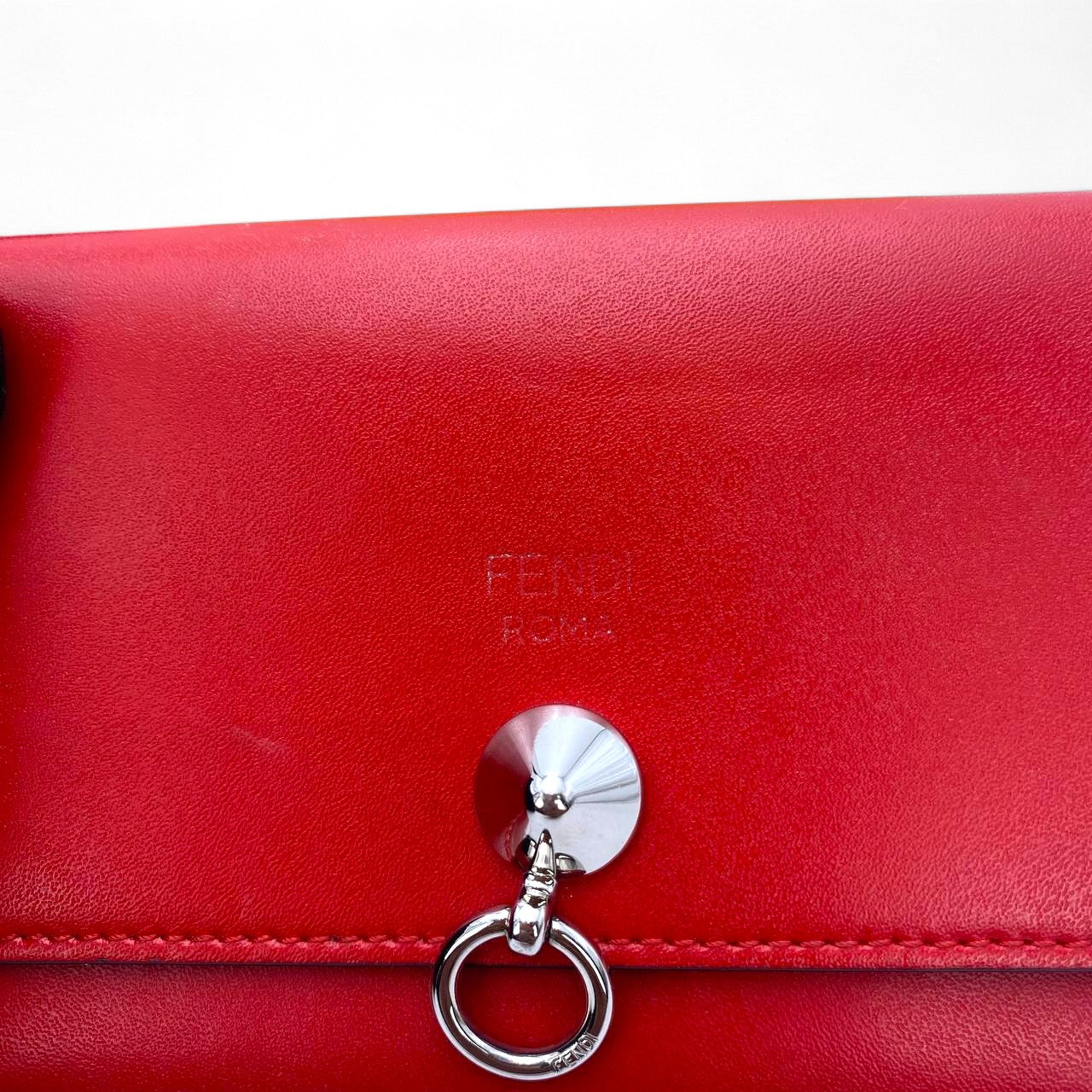 Fendi Leather Clutch Purse