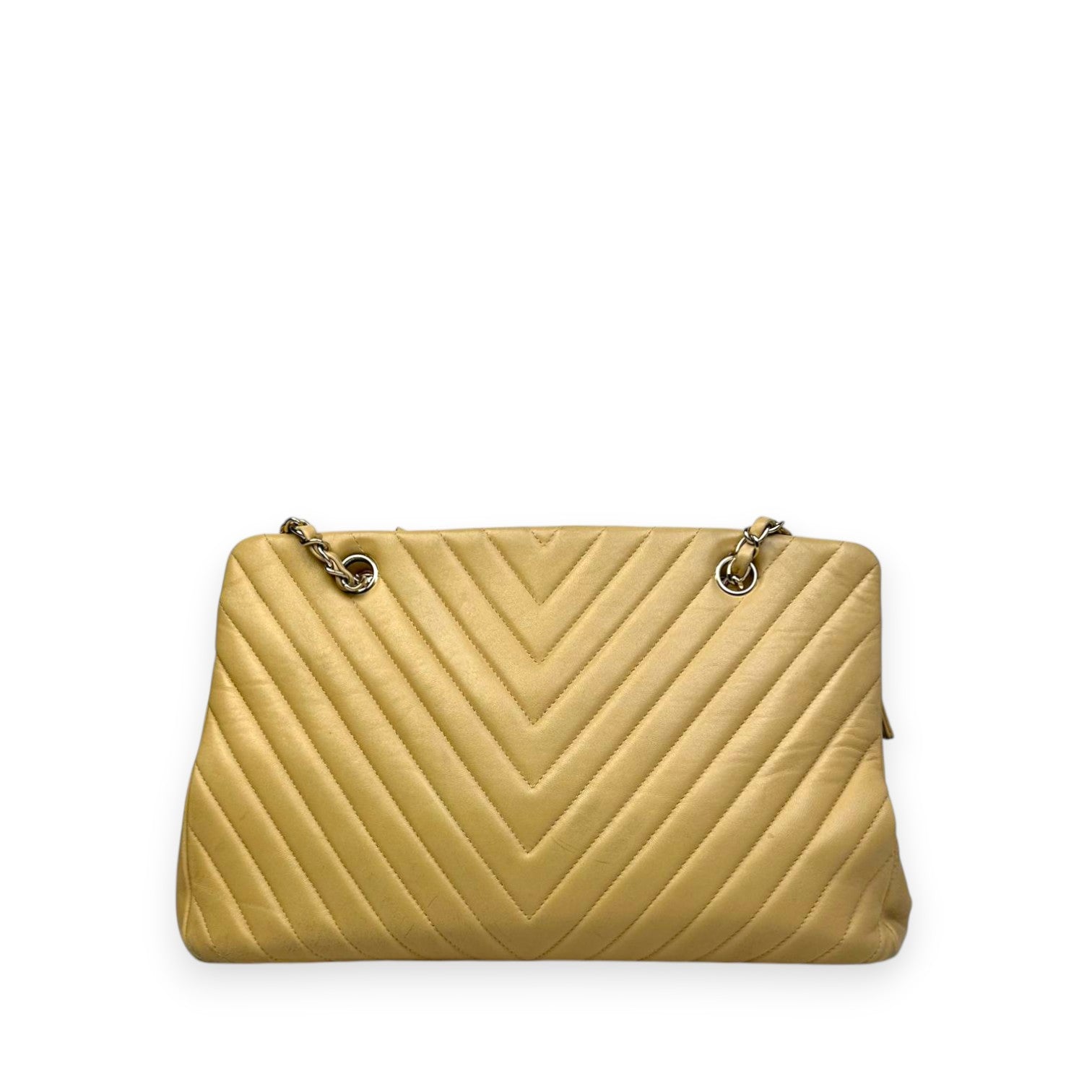 Chanel CC Chevron Tote Bag