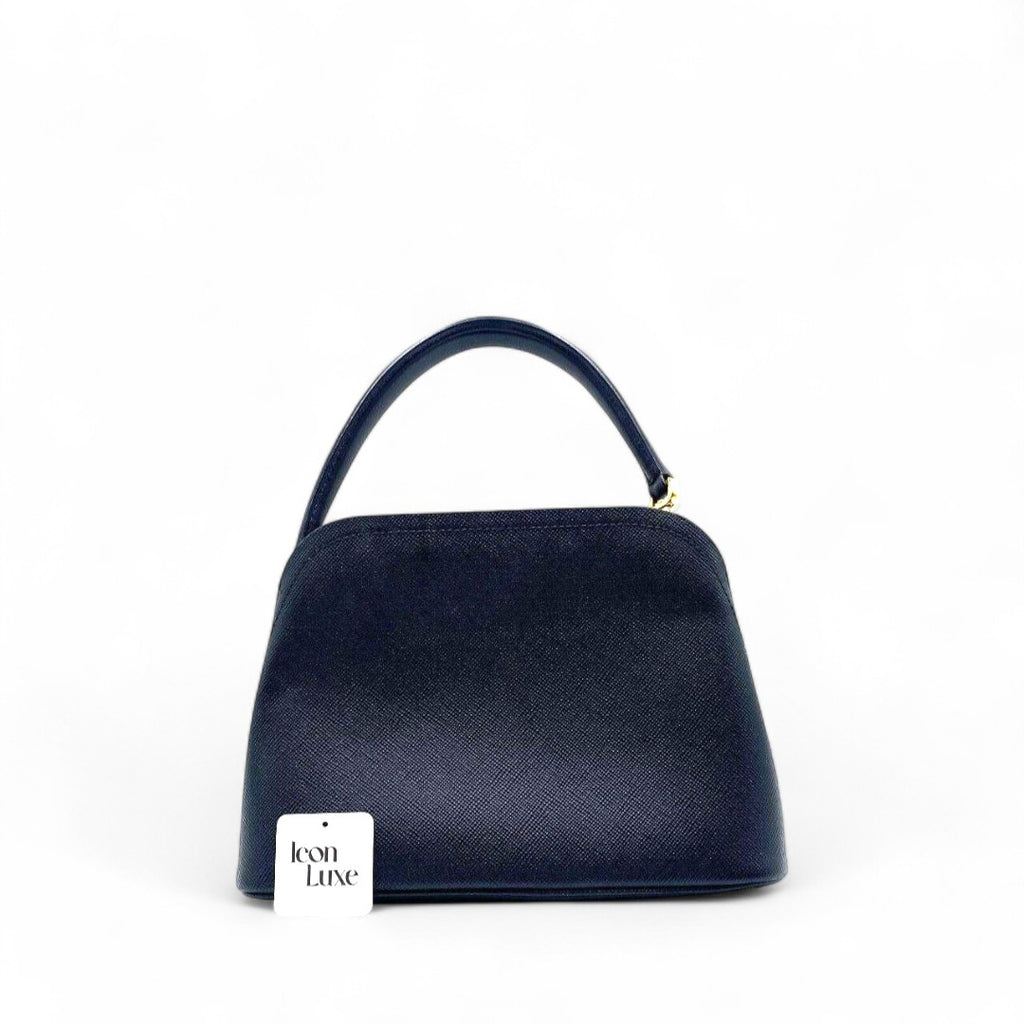 Prada Matinee Saffiano Leather In Black