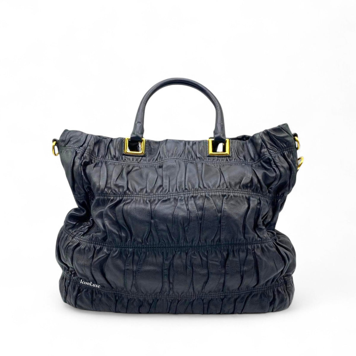 Prada Nappa Gaufre Tote Bag