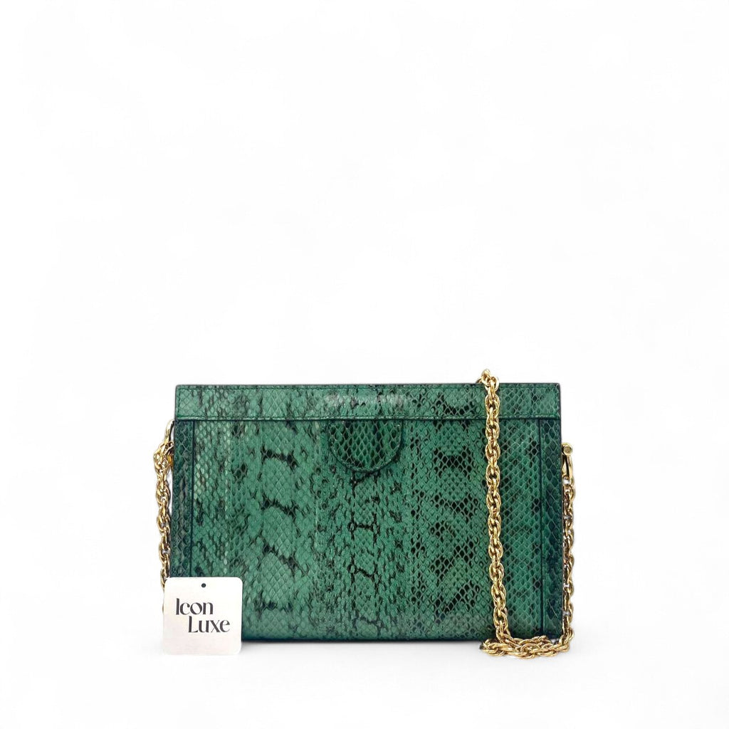 Gucci Green Snakeskin