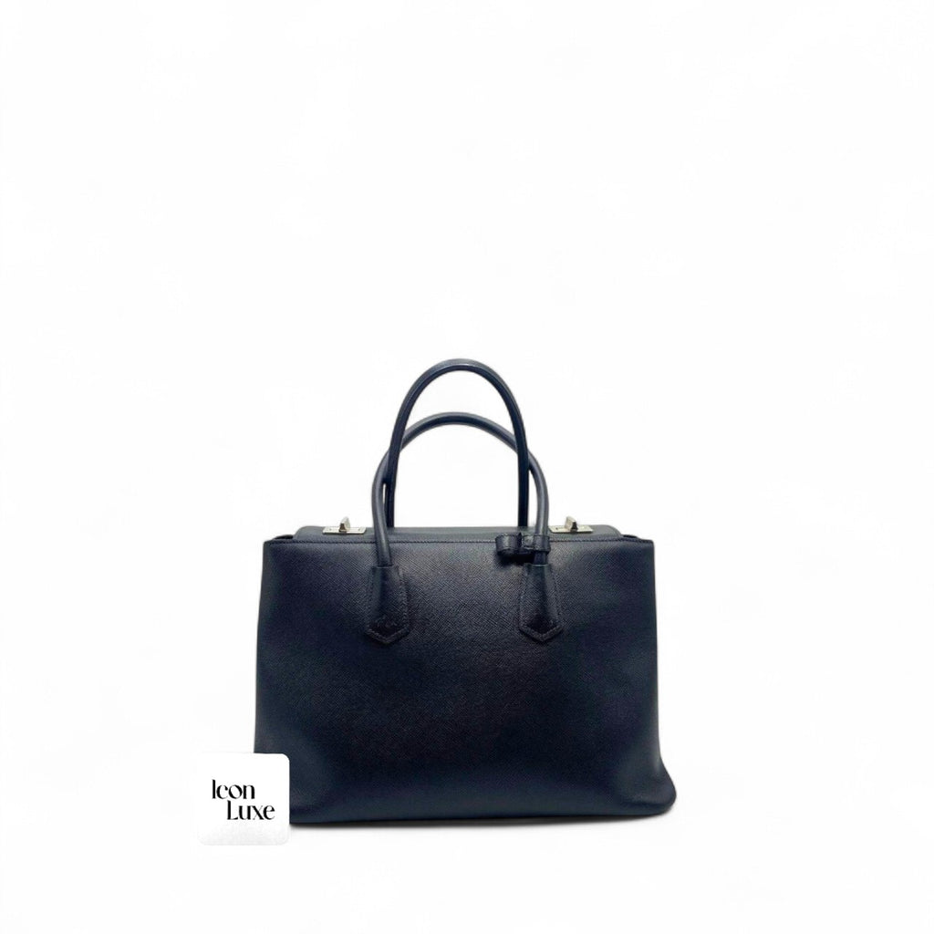 Prada Twin Lock Saffiano