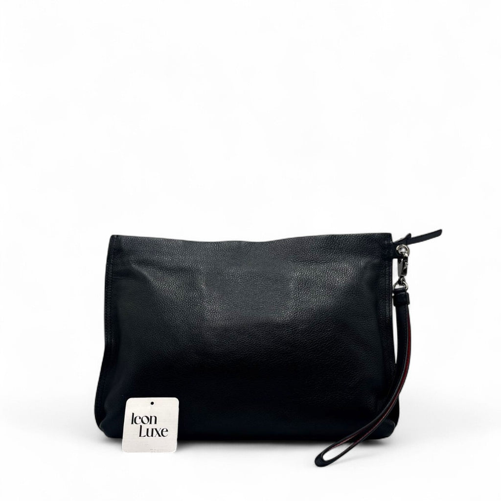 Christian Louboutin Spike Leather Clutch Men