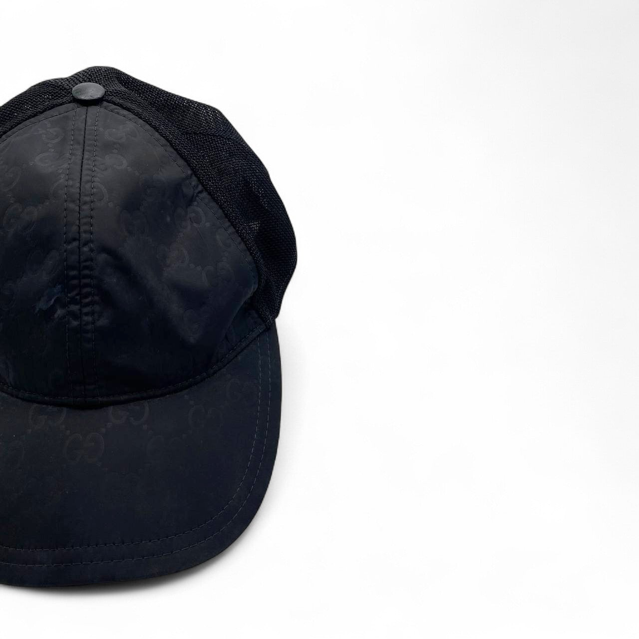 Gucci GG Nylon Mesh Baseball Cap