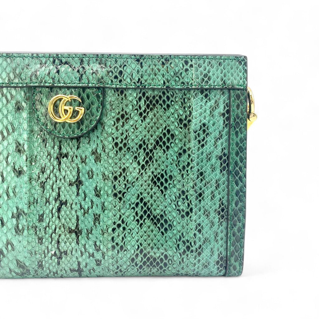 Gucci Green Snakeskin