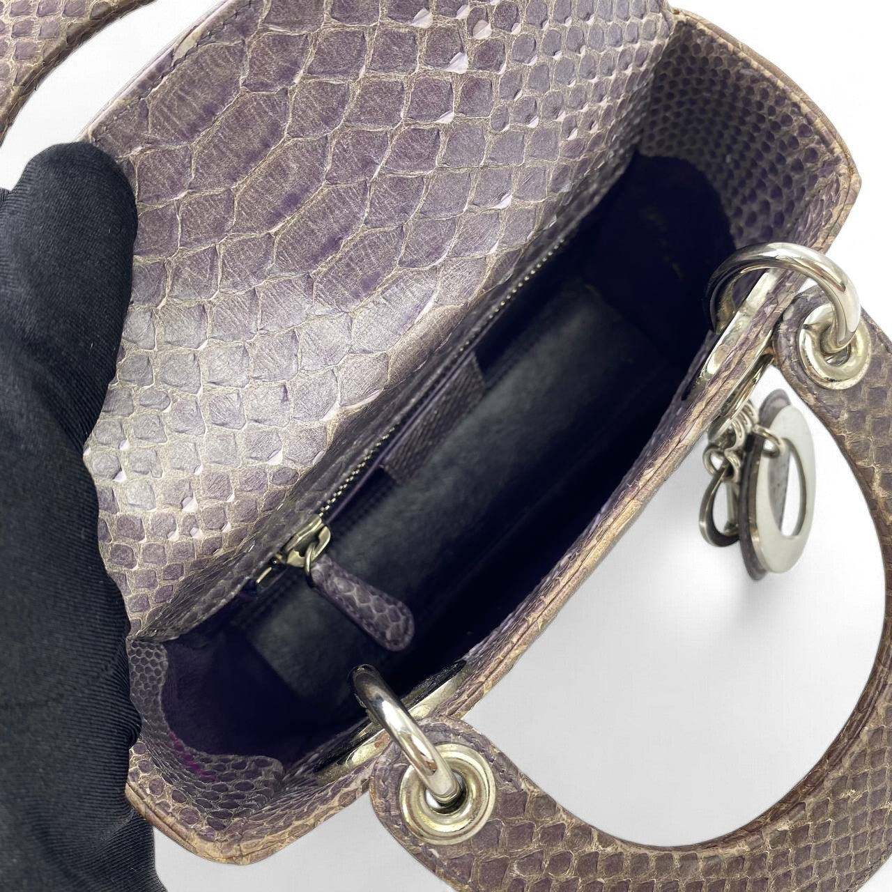Lady Dior Python Mini