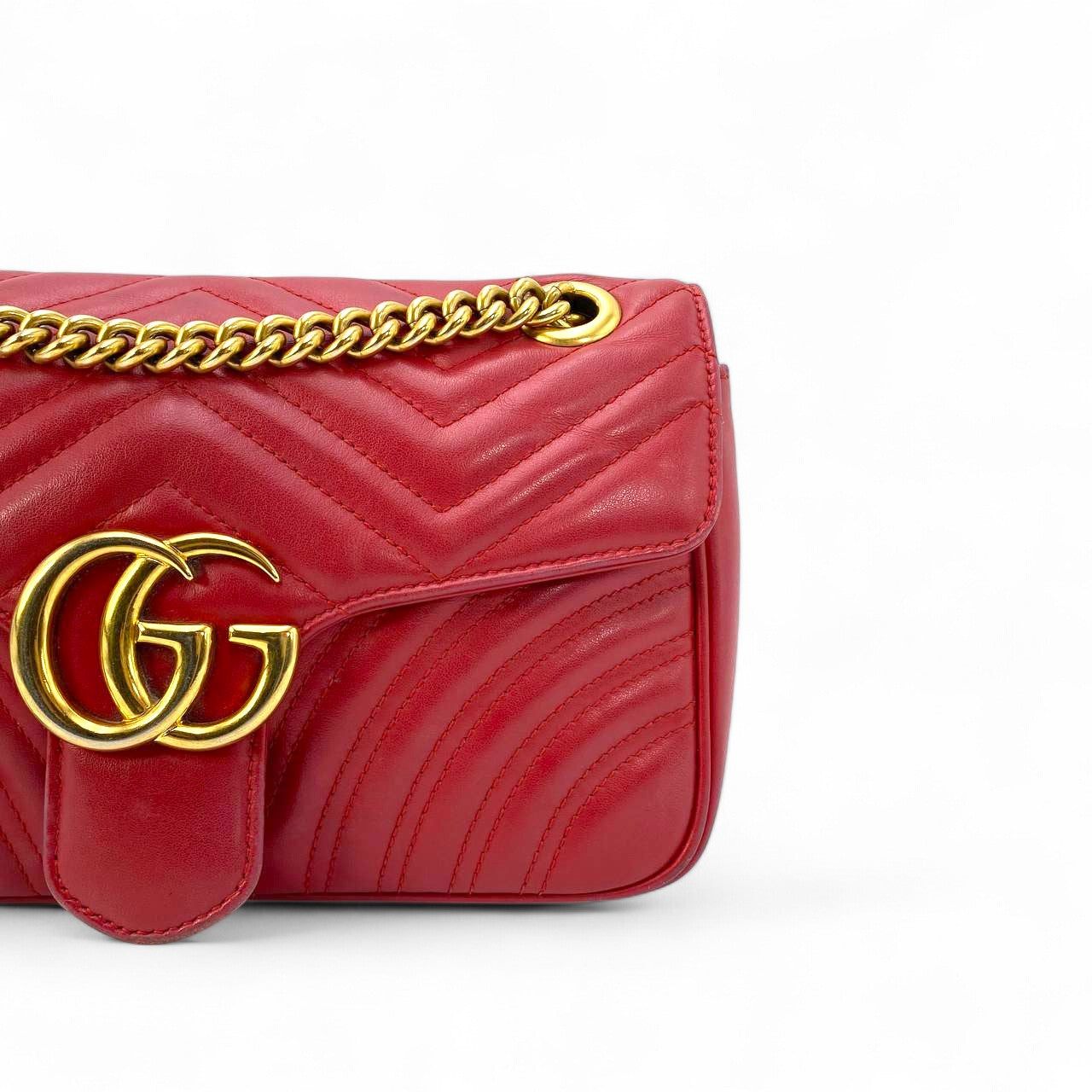 Gucci Marmont Medium Red