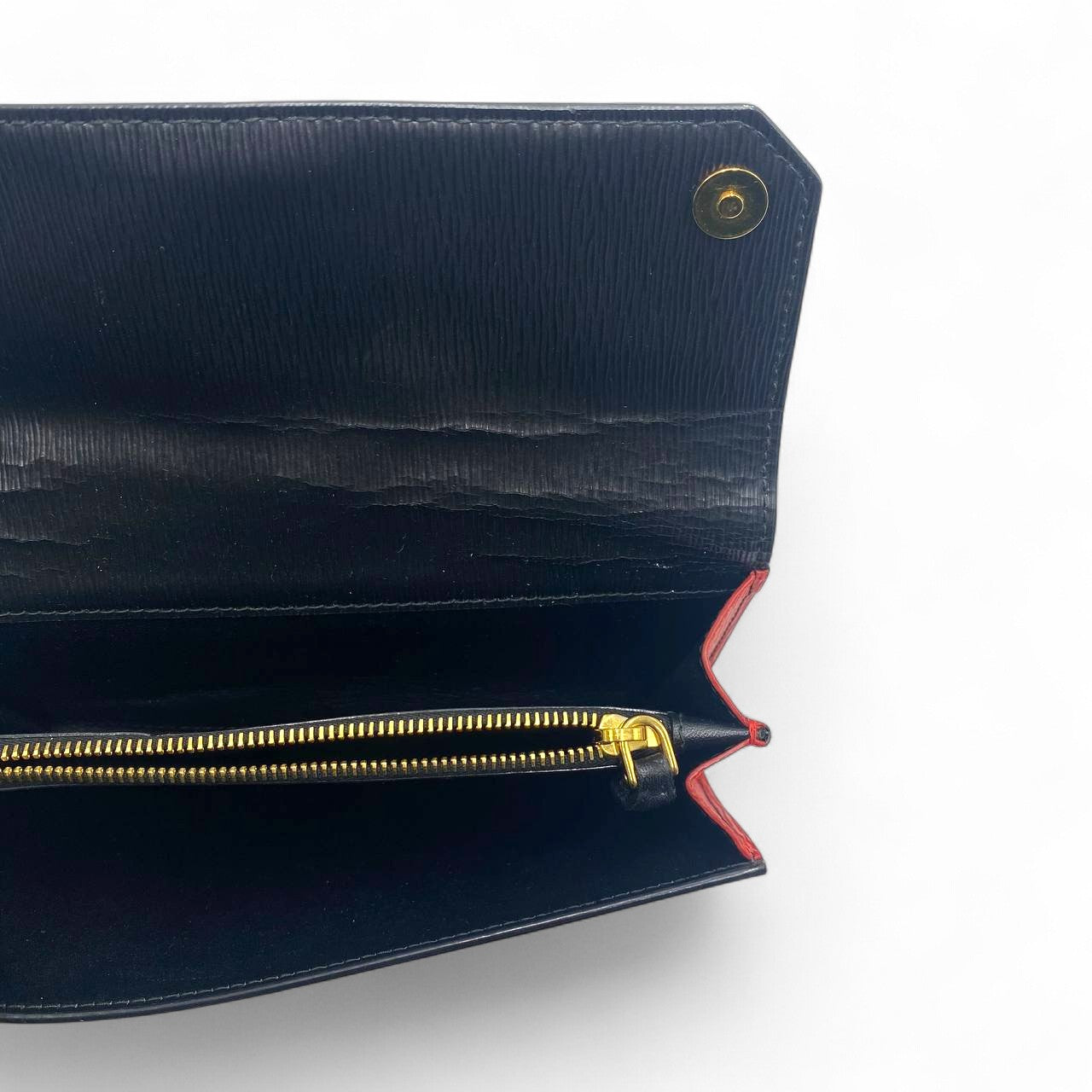 Prada Bi-Color Flap Wallet