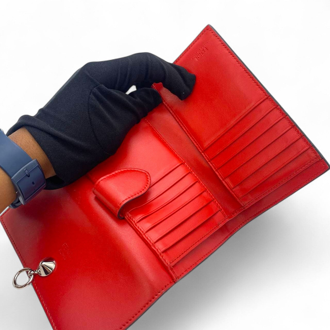 Fendi Leather Clutch Purse