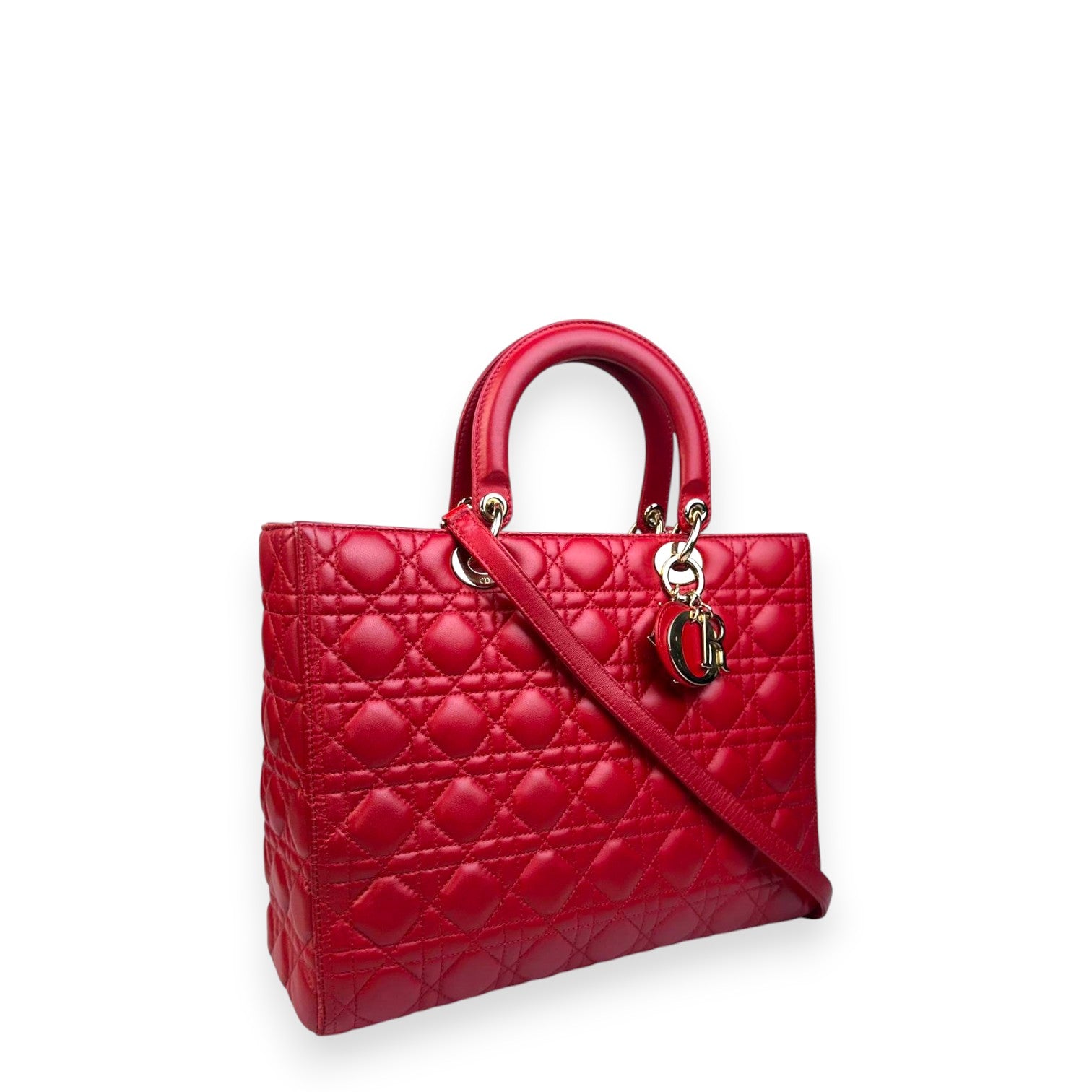 Lady Dior Large Red