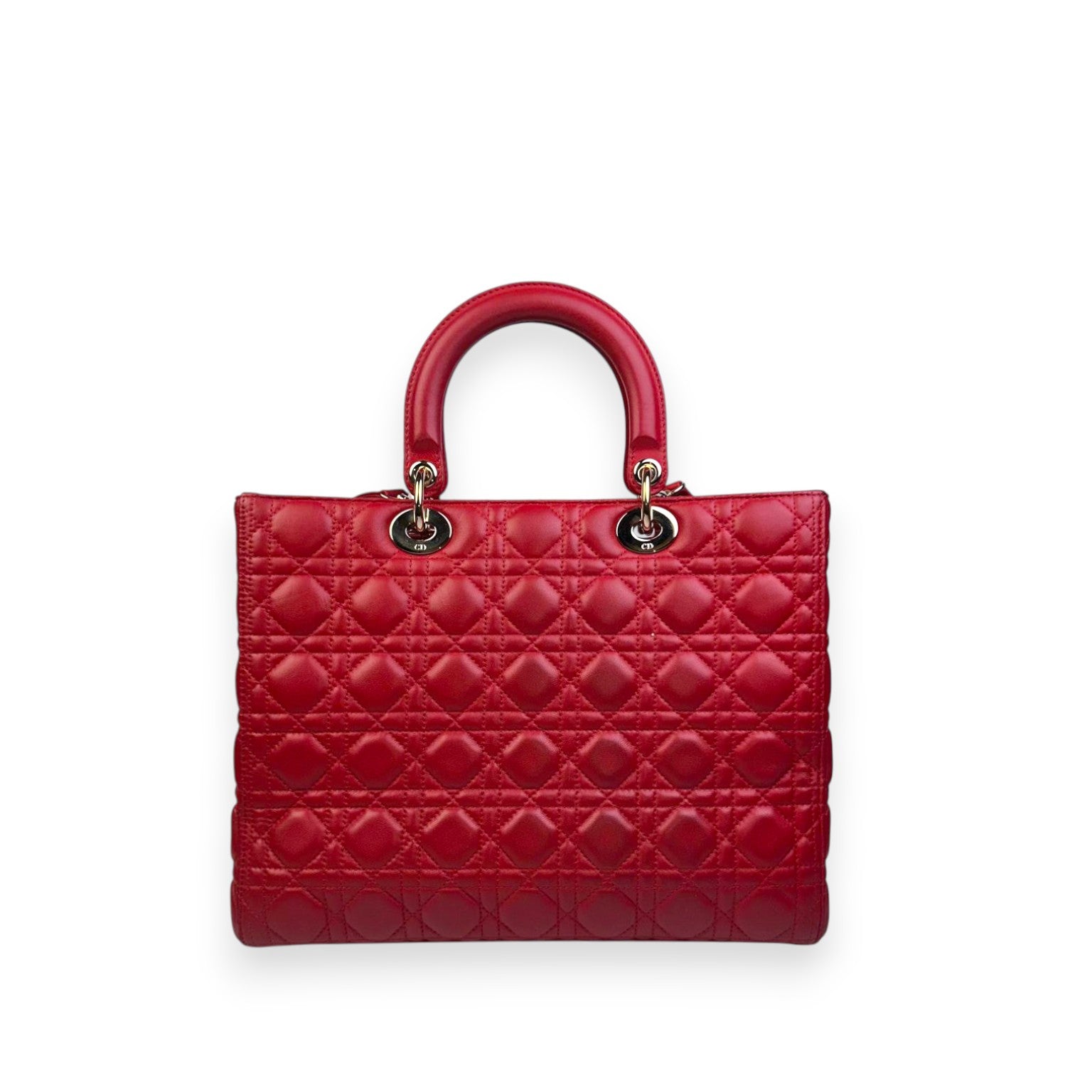 Lady Dior Large Red