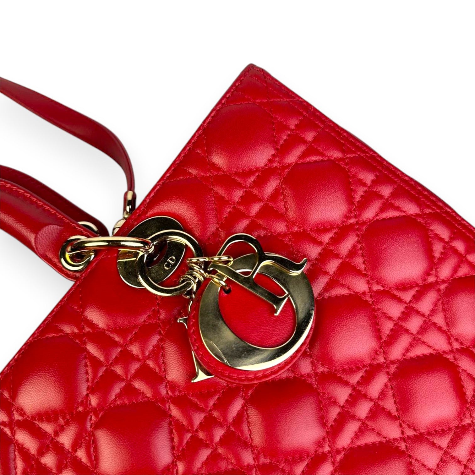 Lady Dior Large Red