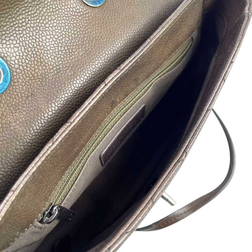 Chanel Quilted Caviar Leather