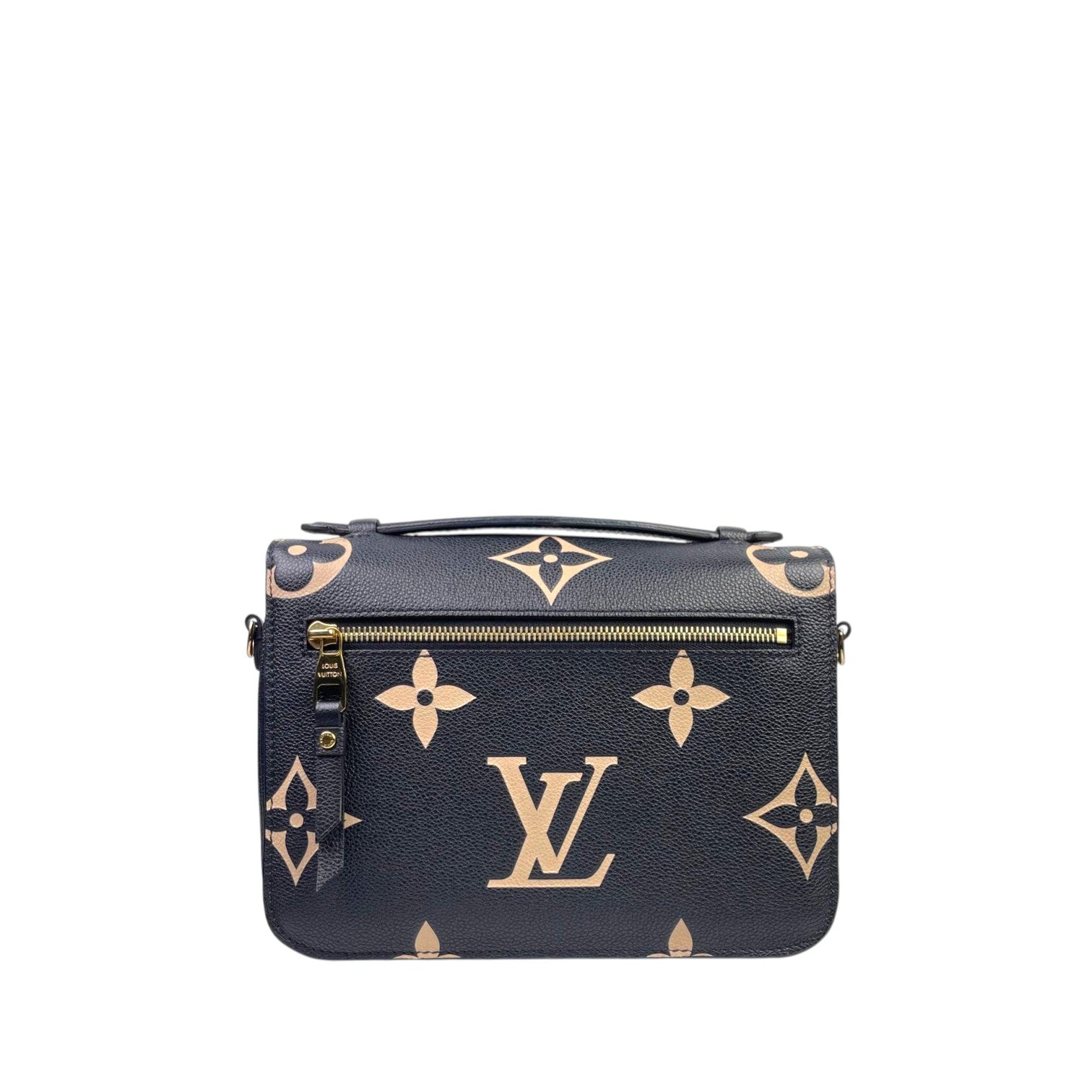 LV Metis Pochette leather black