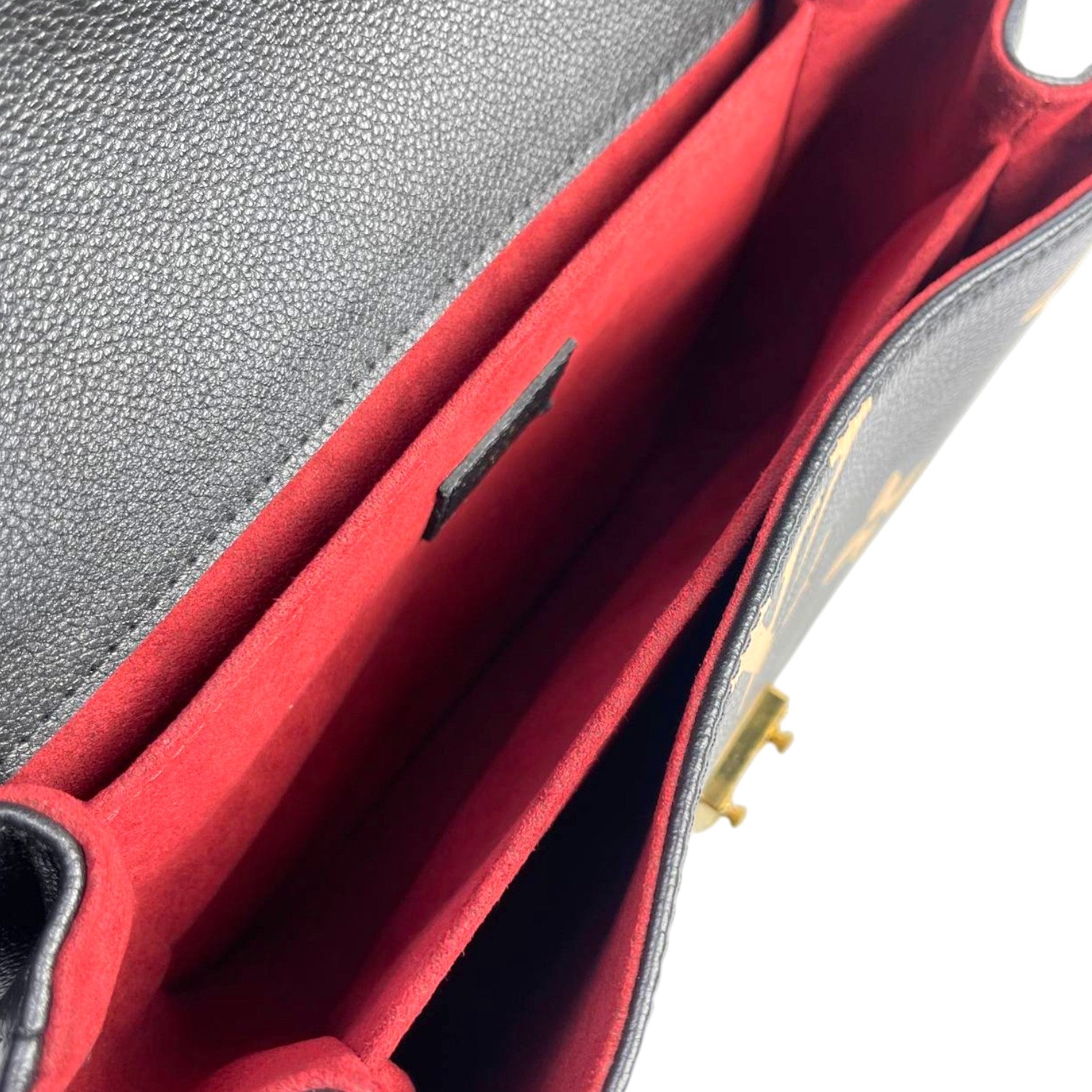 LV Metis Pochette leather black