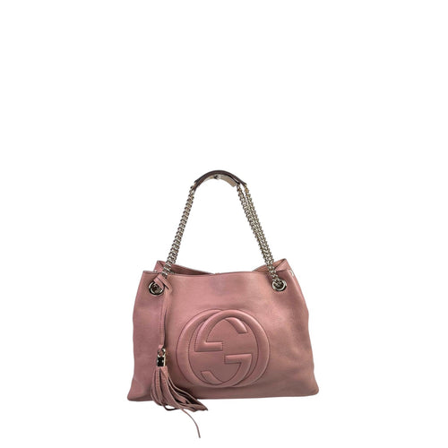 Gucci Soho Chain Shoulder Tote Bag