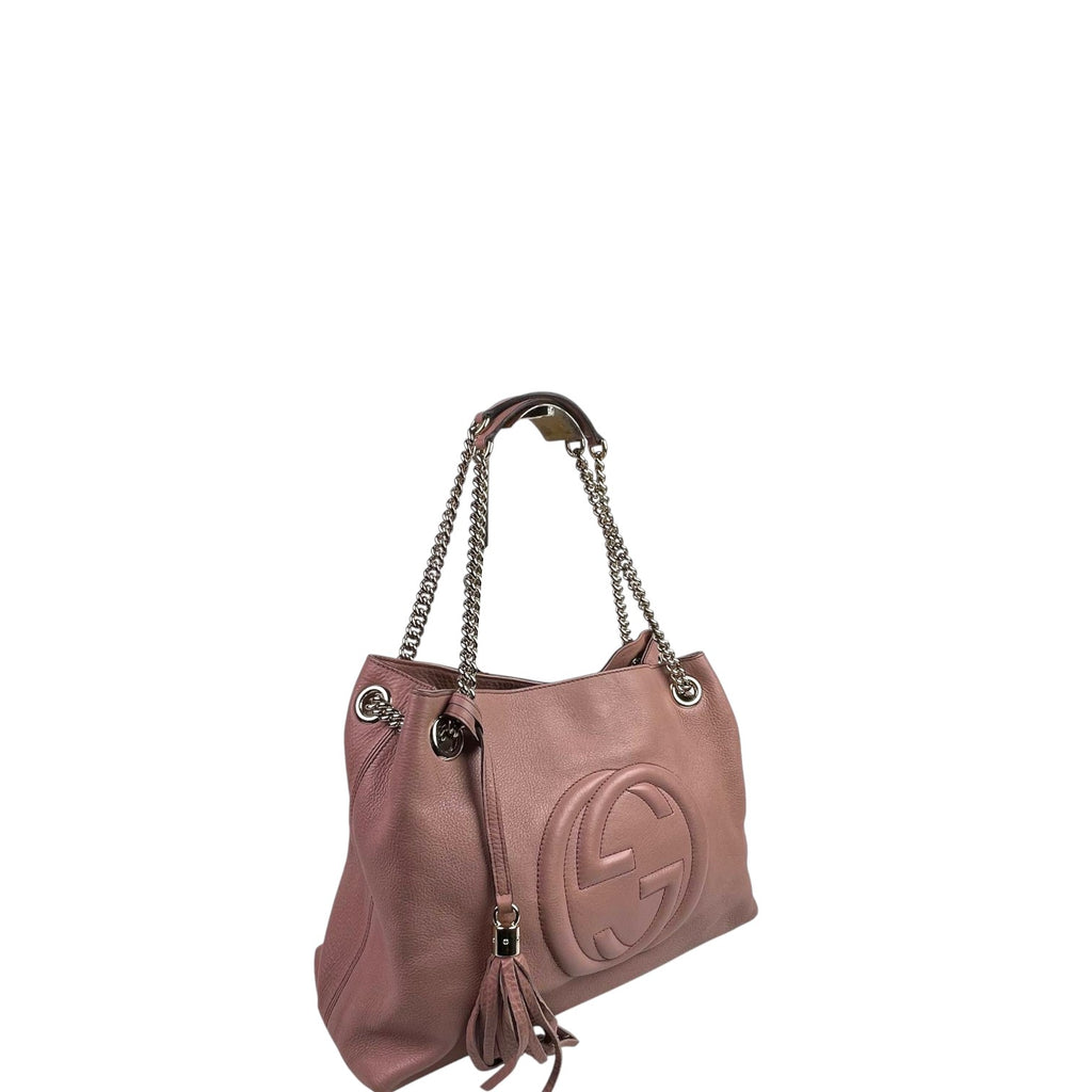 Gucci Soho Chain Shoulder Tote Bag