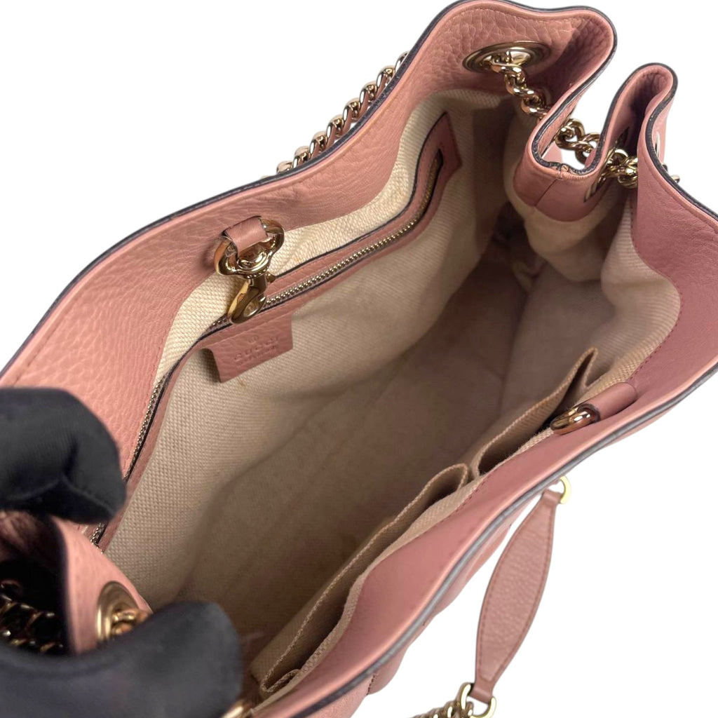 Gucci Soho Chain Shoulder Tote Bag