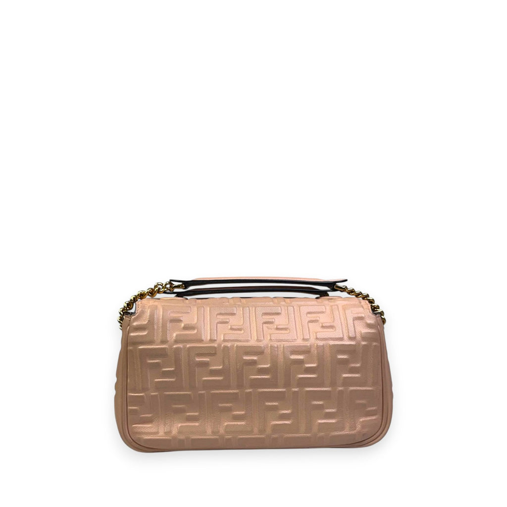 Fendi Baguette Pink Midi