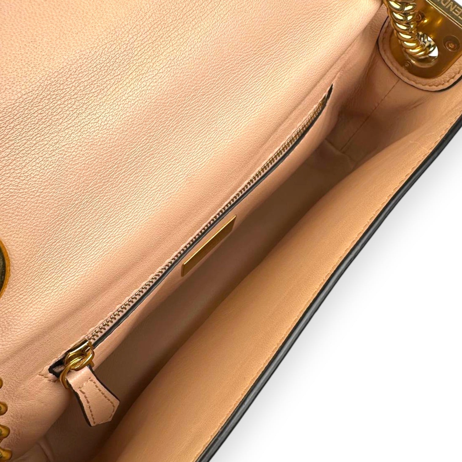 Fendi Baguette Pink Midi