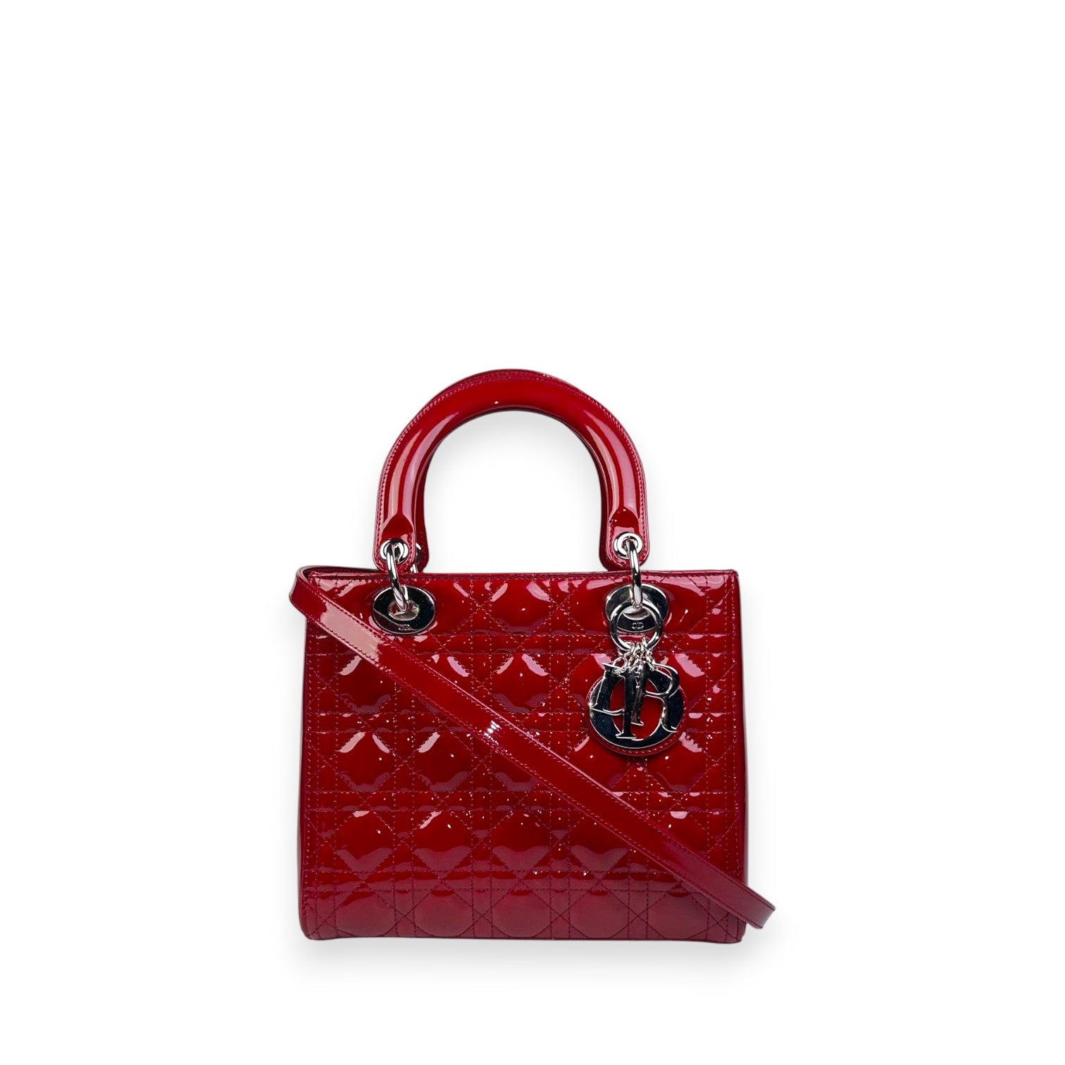 Lady Dior Medium Red