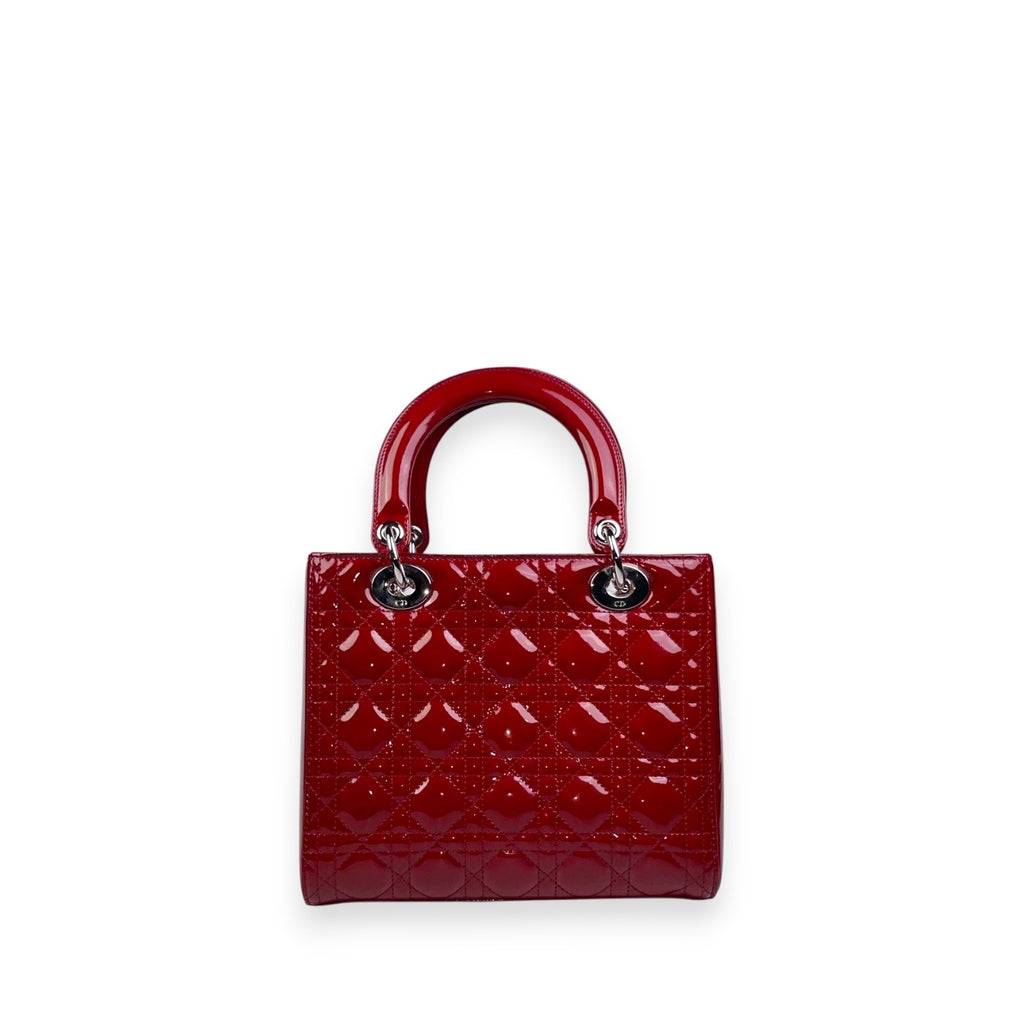 Lady Dior Medium Red