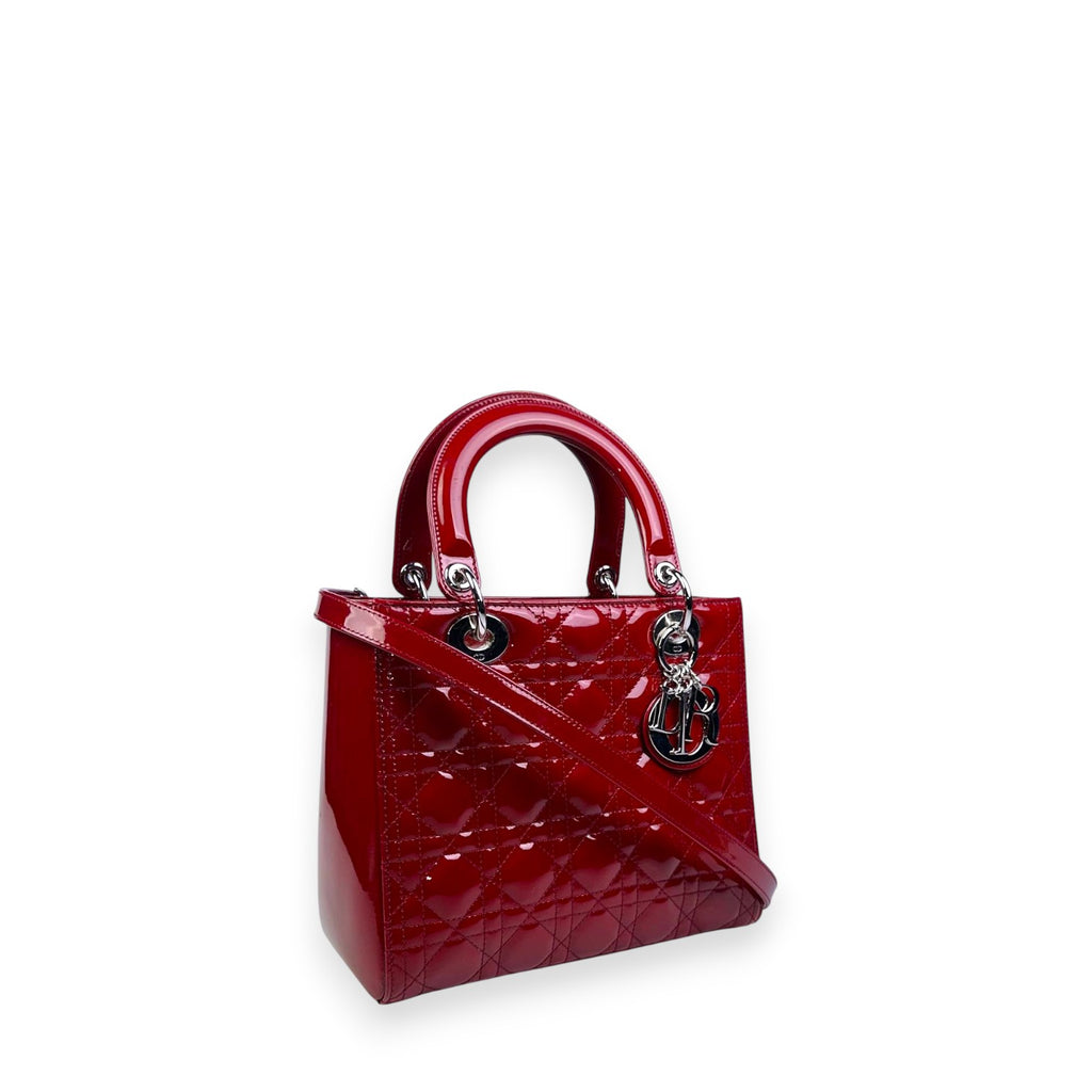 Lady Dior Medium Red