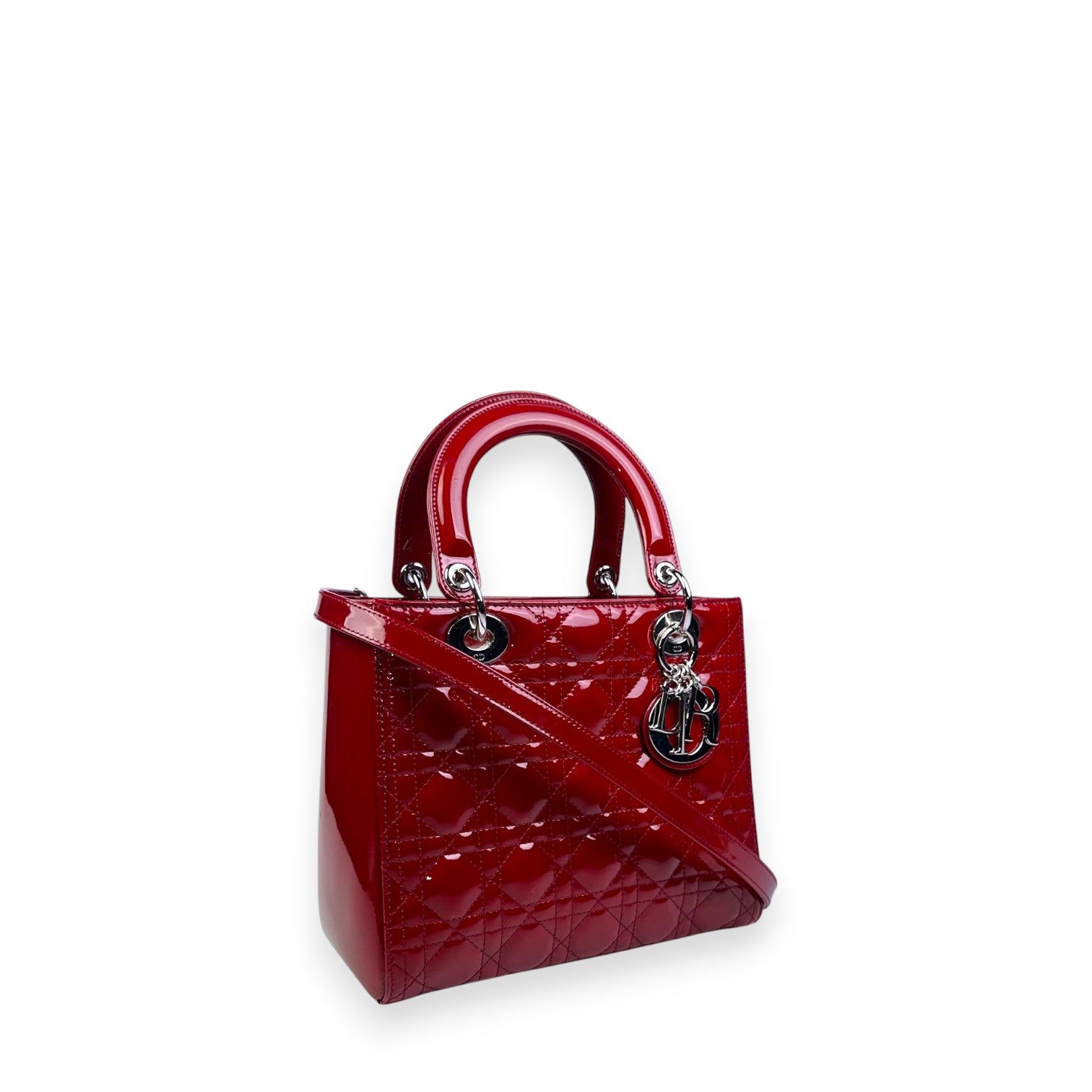 Lady Dior Medium Red