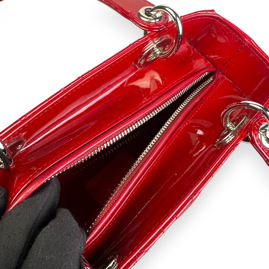 Lady Dior Medium Red