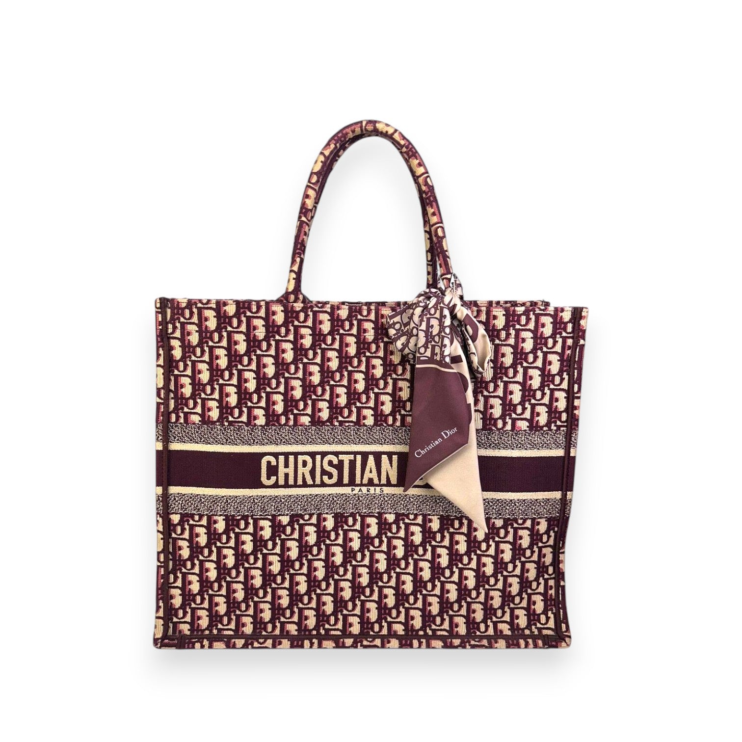 Dior Tote Book Bag Large