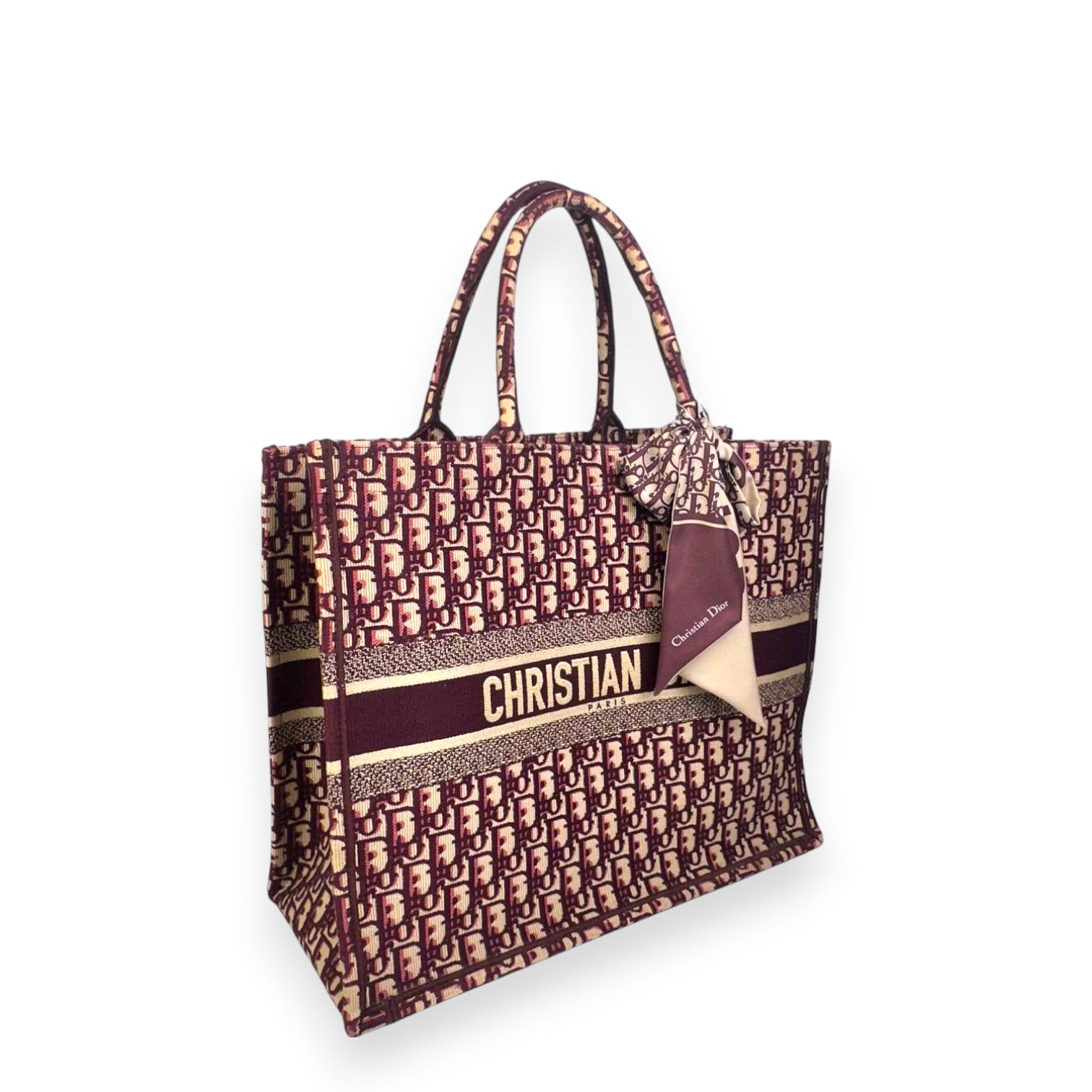 Dior Tote Book Bag Large