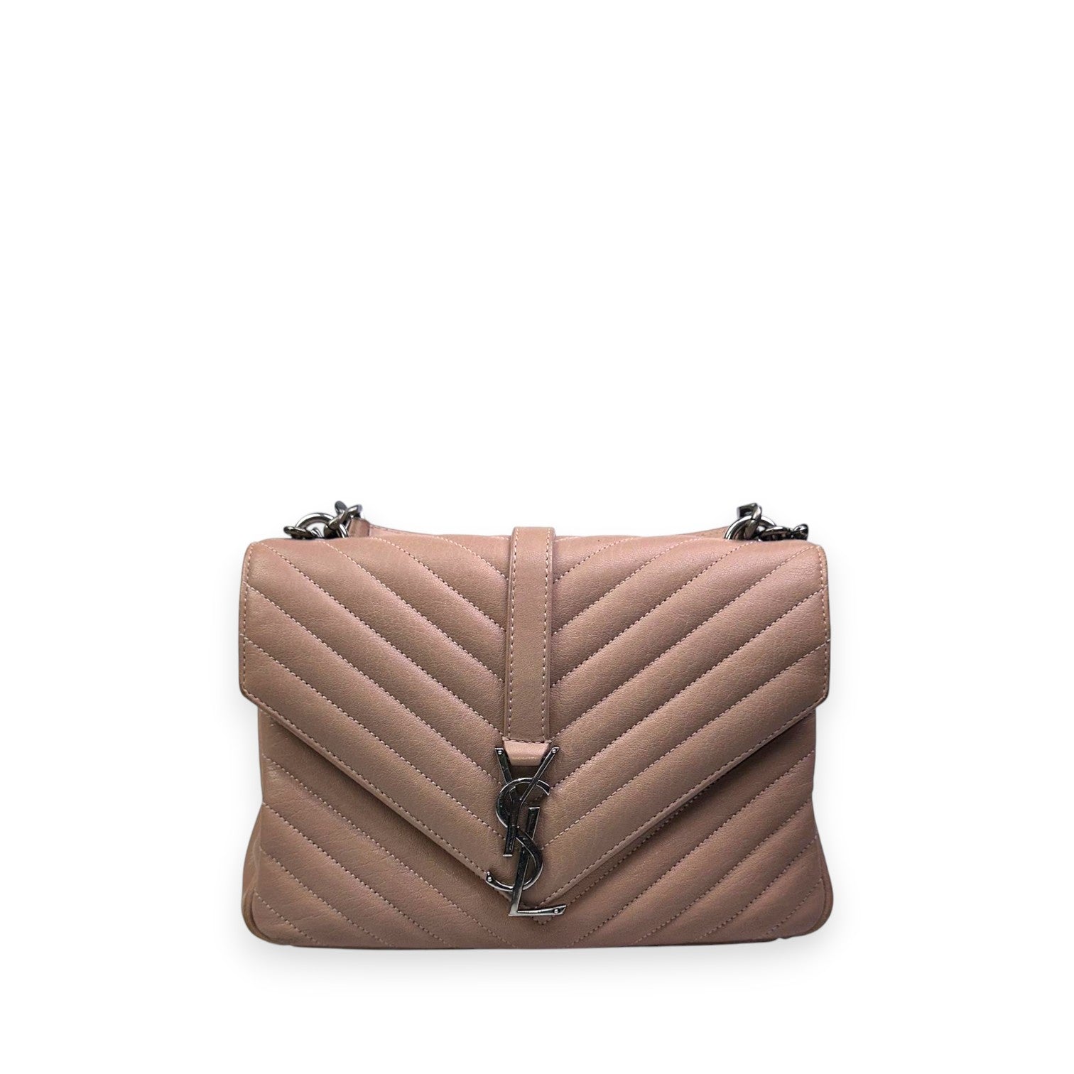 YSL Medium College Matelesse Bag