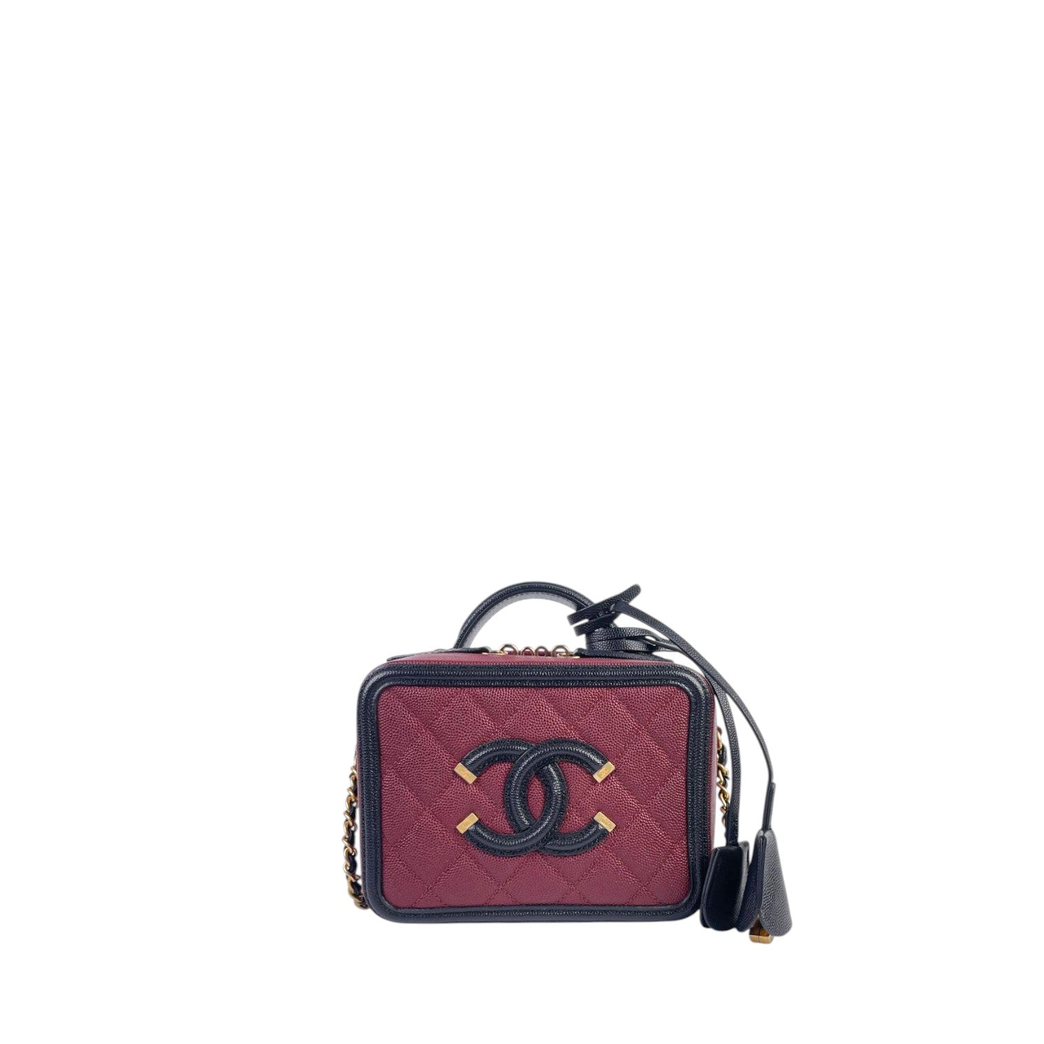 Chanel Filigree vanity case
