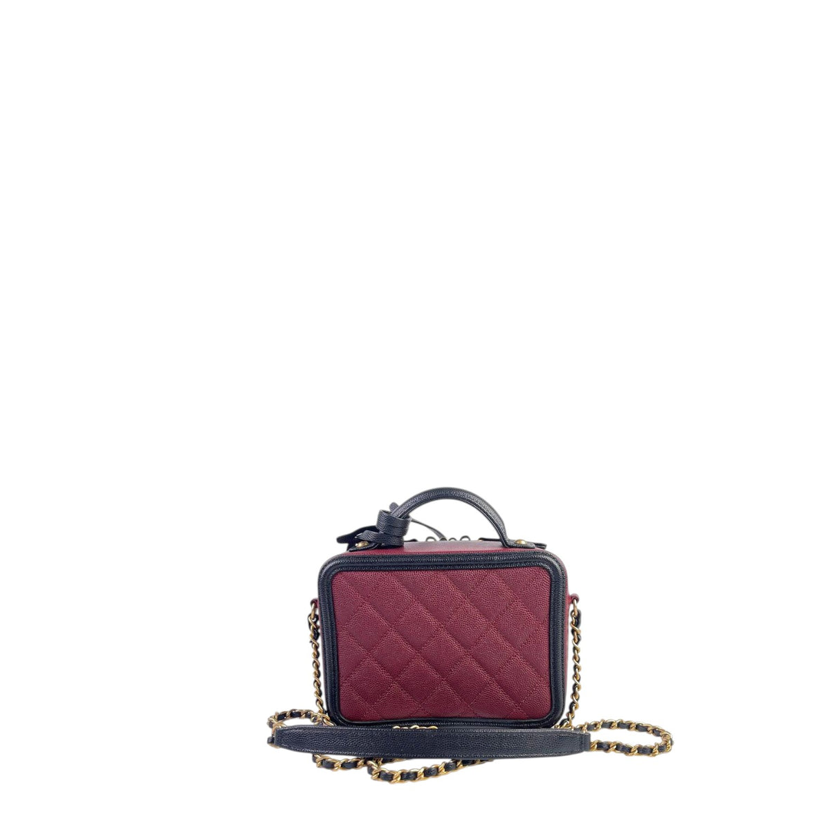 Chanel CC Filigree Vanity Case